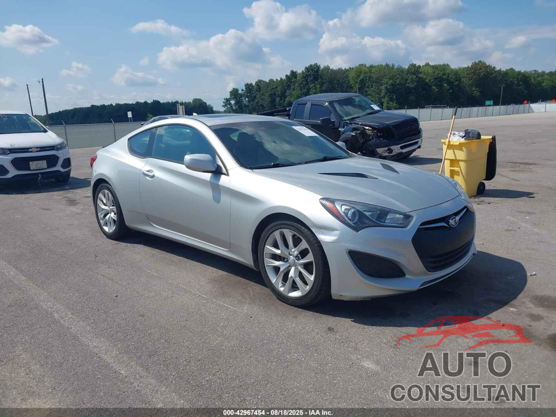 HYUNDAI GENESIS 2013 - KMHHT6KD8DU095379