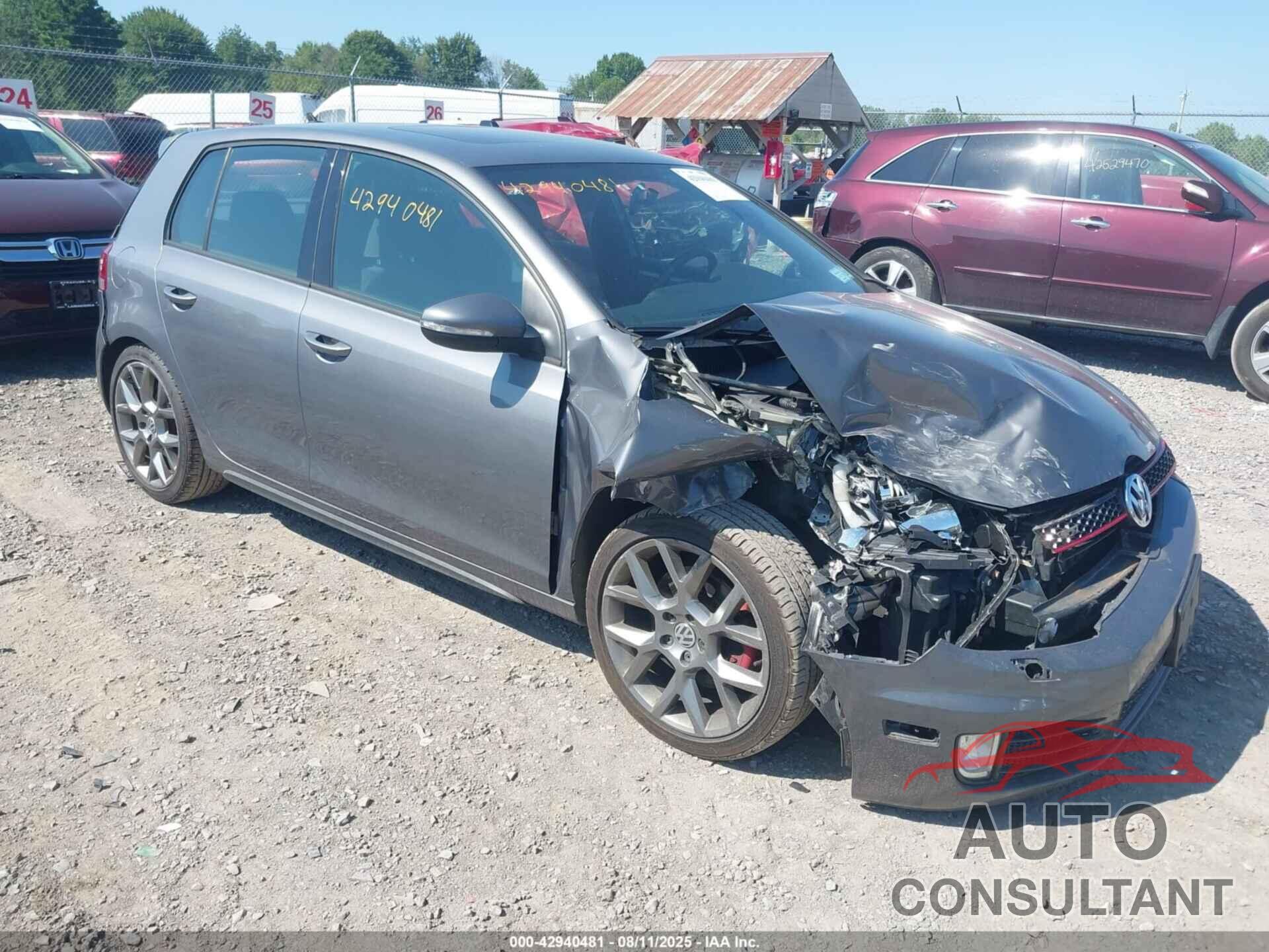 VOLKSWAGEN GTI 2013 - WVWHD7AJ0DW117443