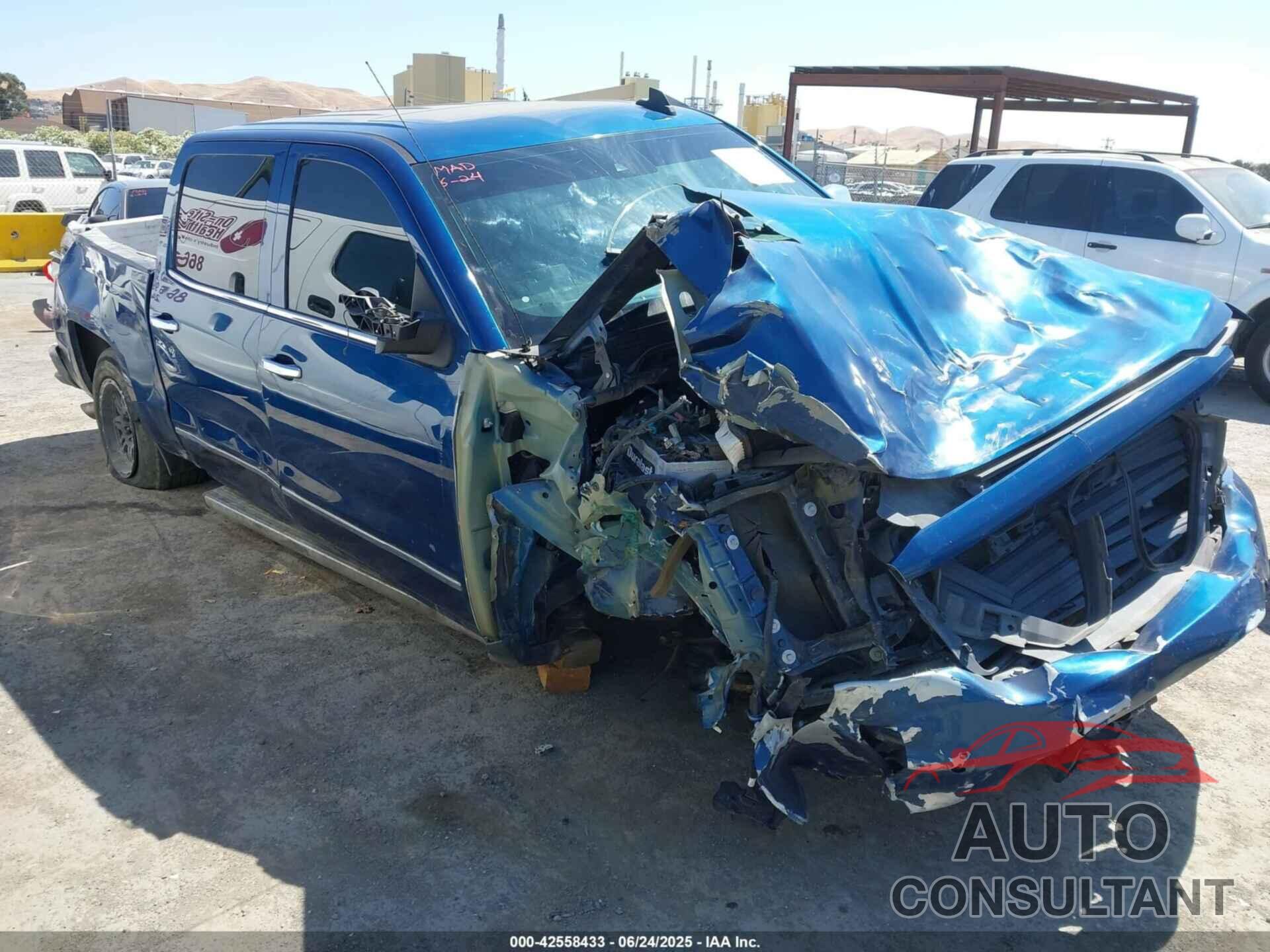 CHEVROLET SILVERADO 1500 2017 - 3GCUKSEC9HG308835