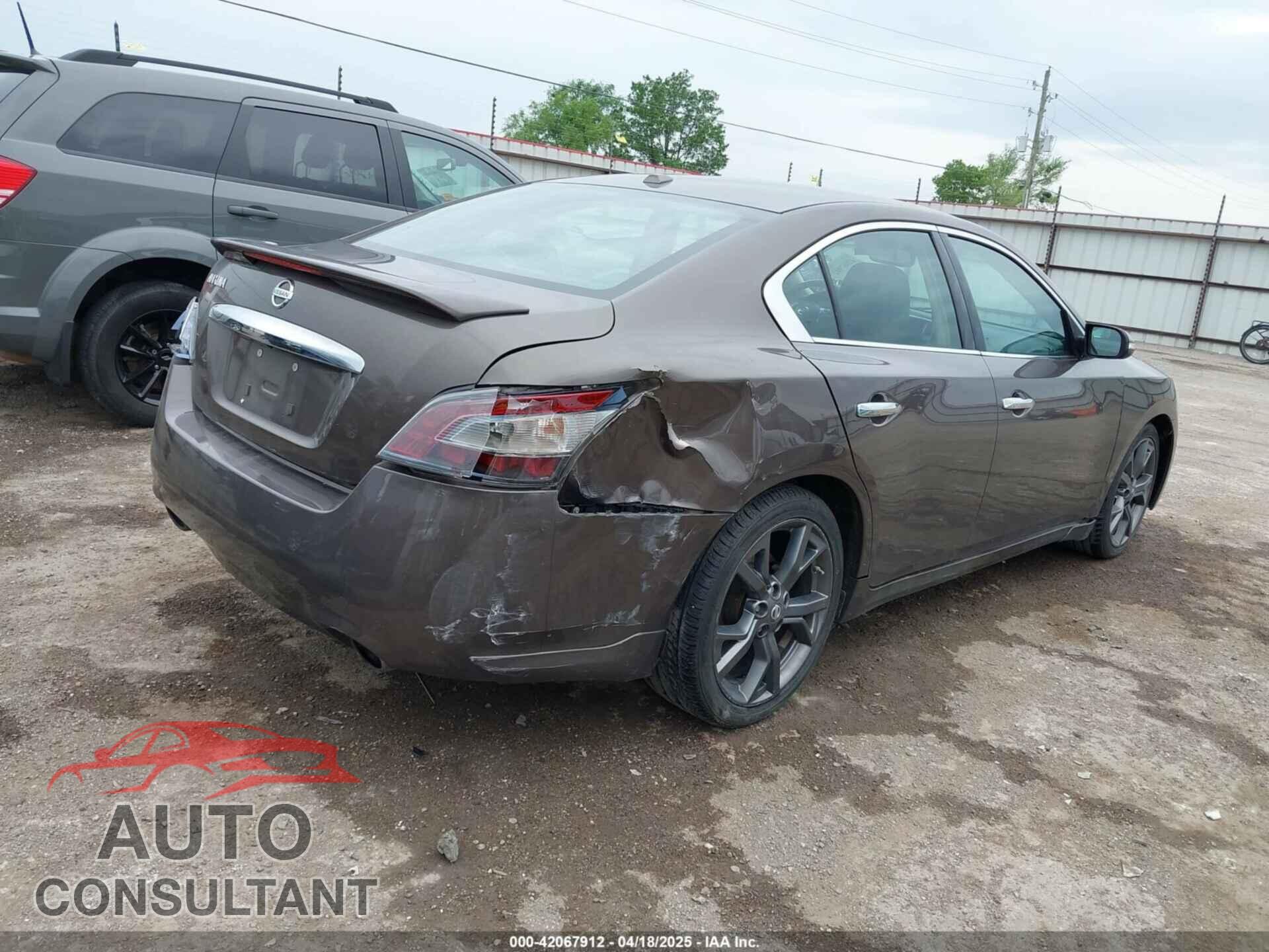 NISSAN MAXIMA 2014 - 1N4AA5AP4EC439059