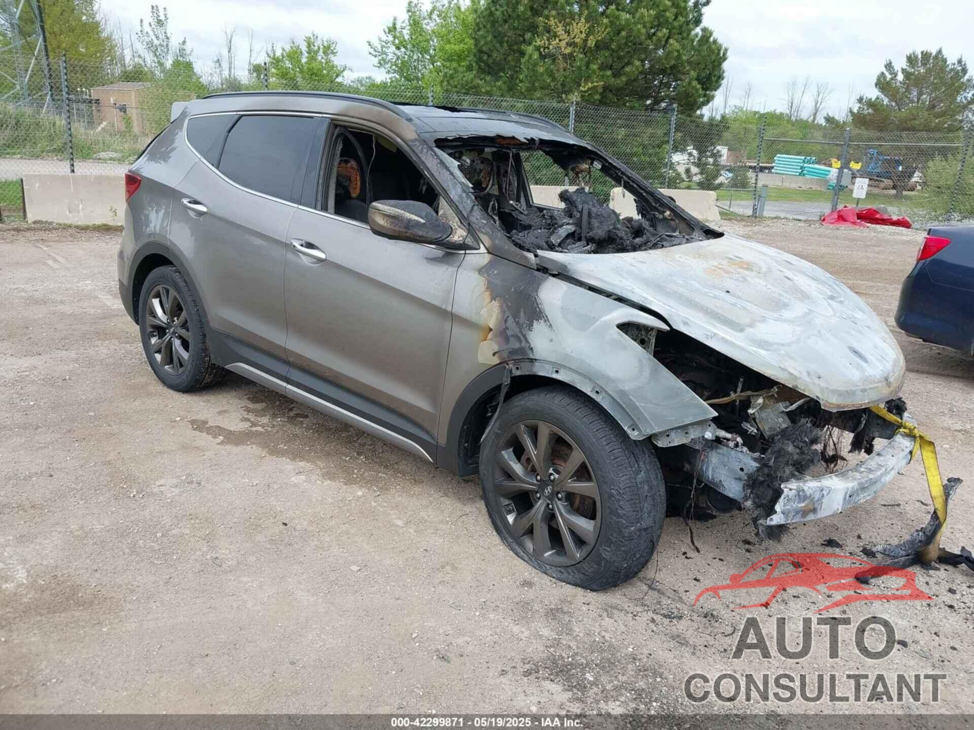 HYUNDAI SANTA FE SPORT 2017 - 5XYZWDLAGHG485509