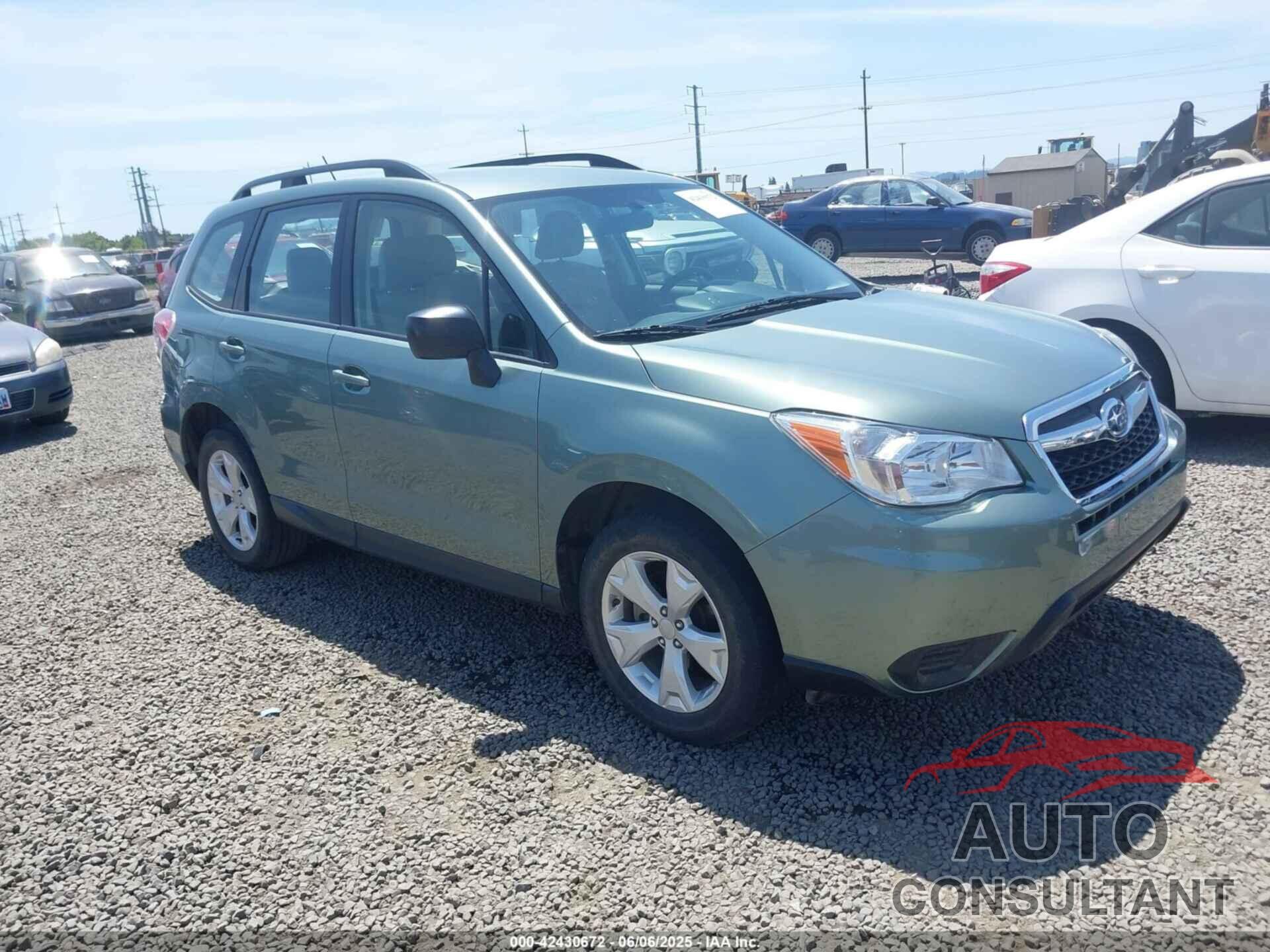 SUBARU FORESTER 2015 - JF2SJABC0FH590151