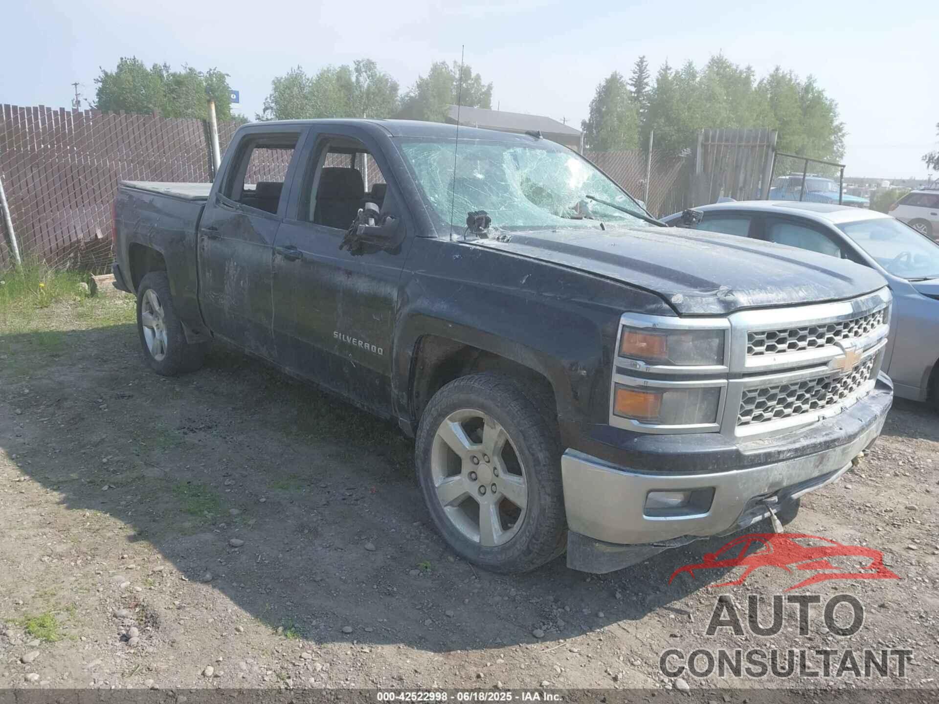 CHEVROLET SILVERADO 1500 2014 - 3GCUKREC9EG483591