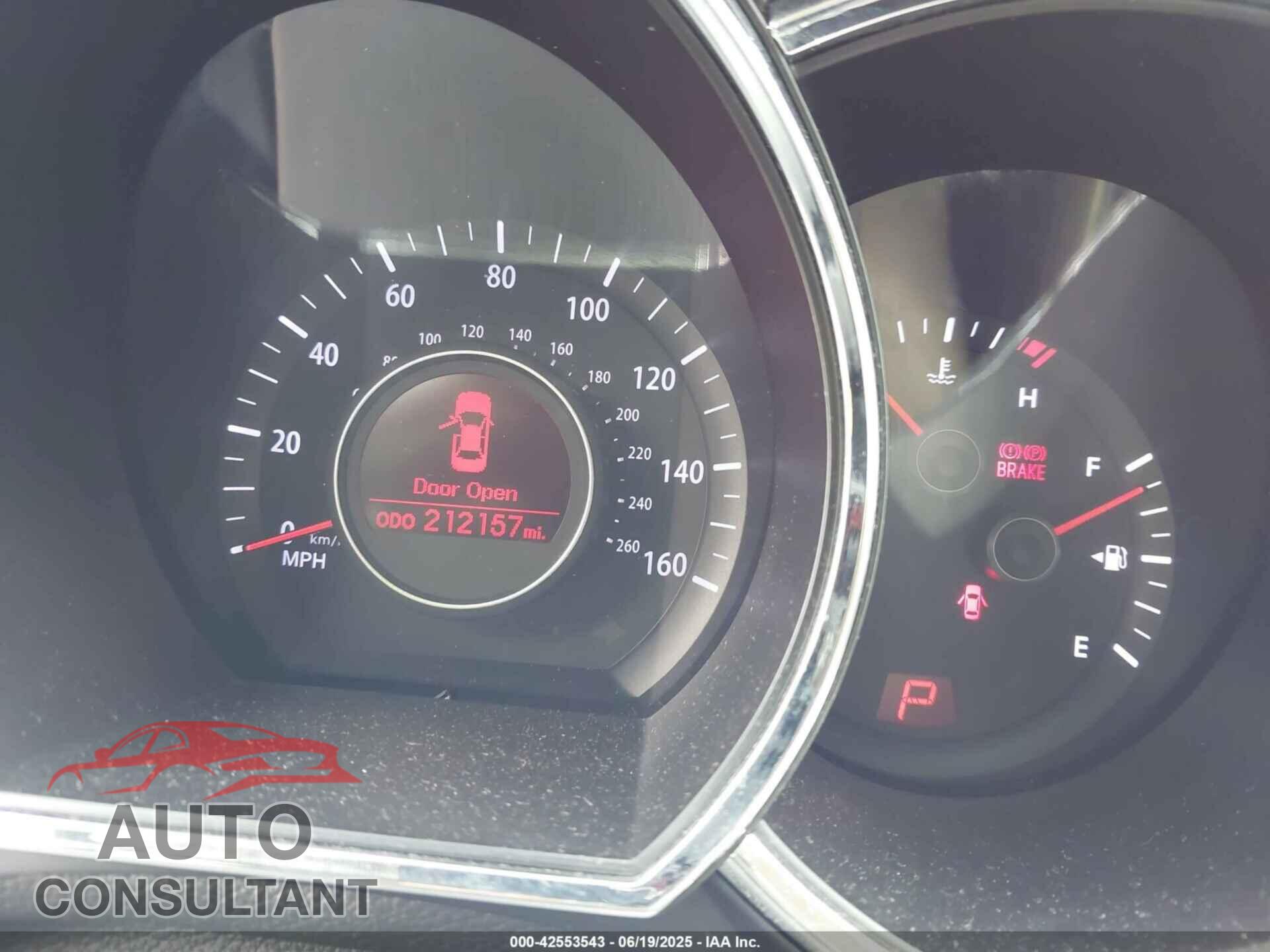 KIA OPTIMA 2011 - KNAGN4A71B5052971
