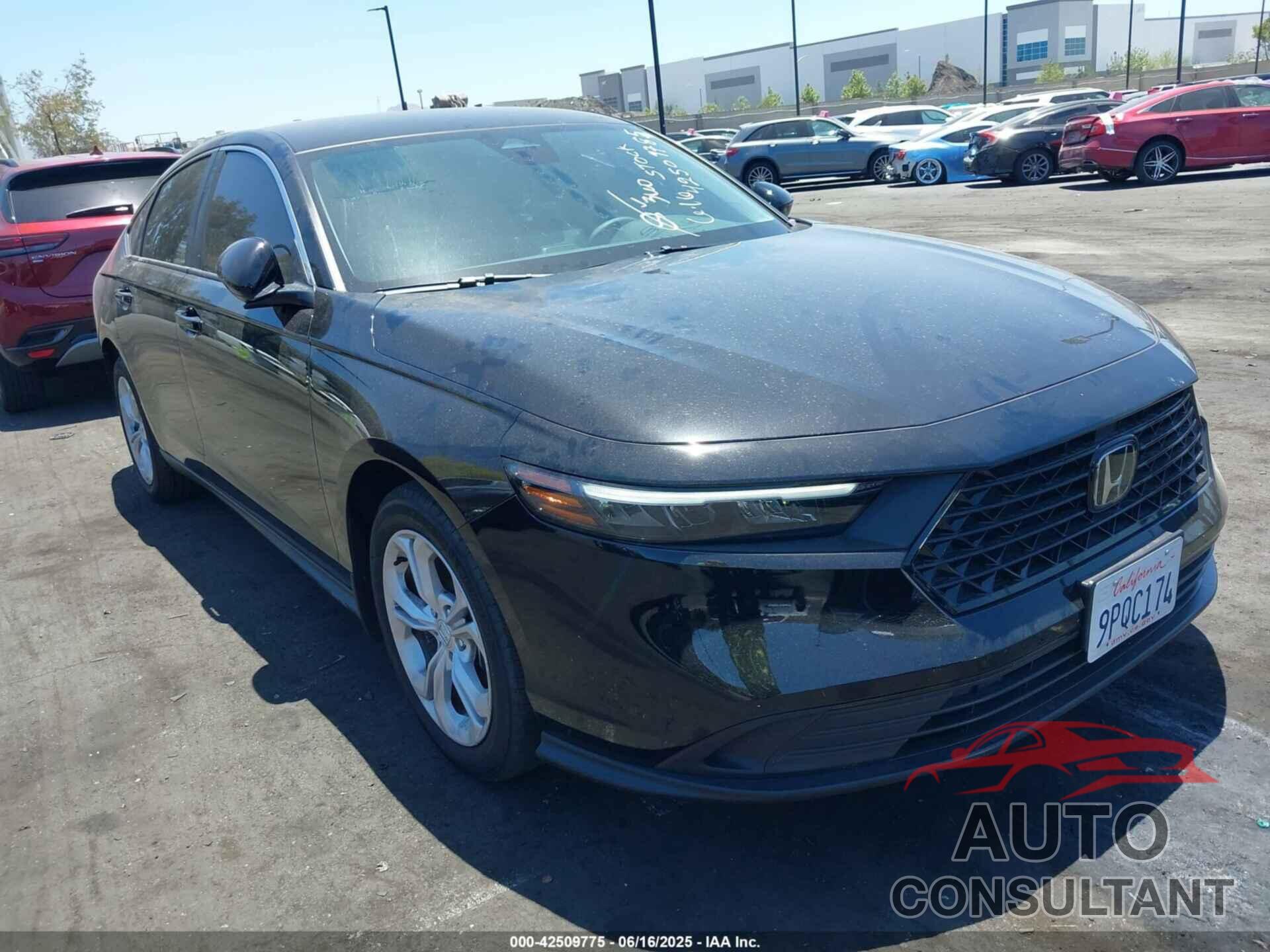 HONDA ACCORD 2025 - 1HGCY1F23SA001548