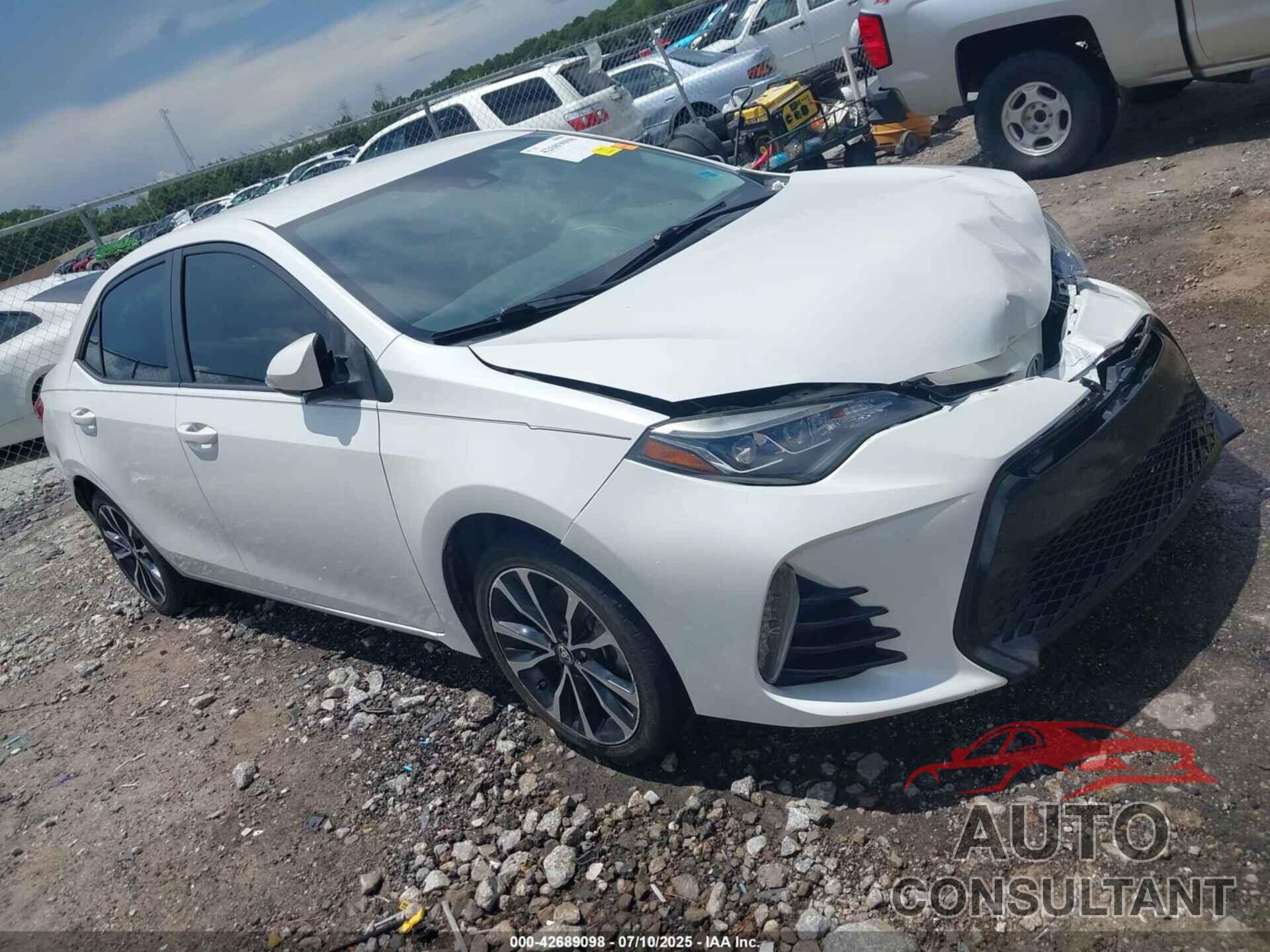 TOYOTA COROLLA 2018 - 5YFBURHE5JP751099