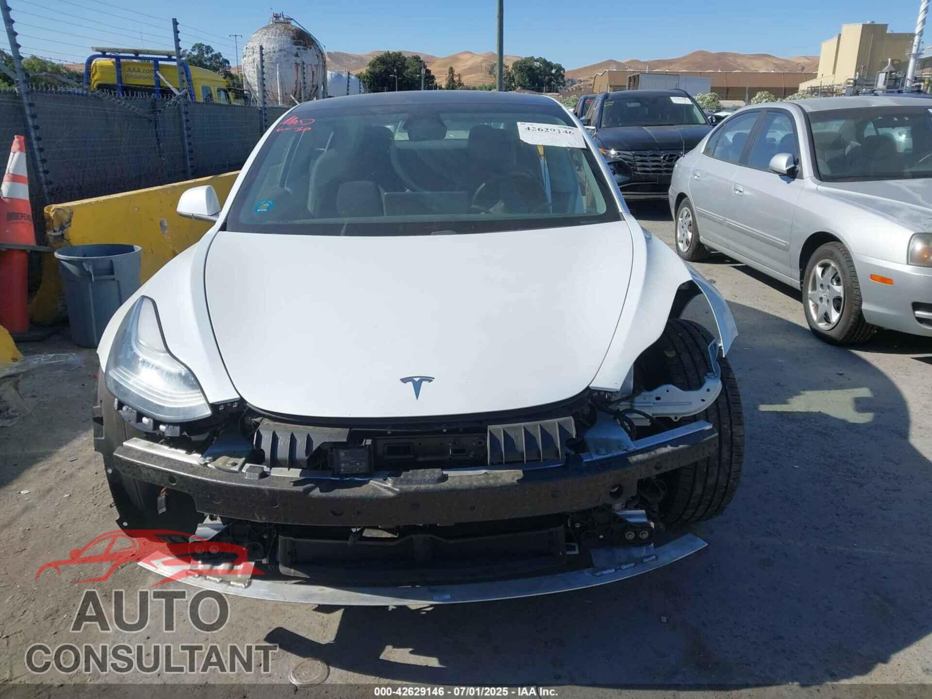 TESLA MODEL 3 2020 - 5YJ3E1EA8LF504663