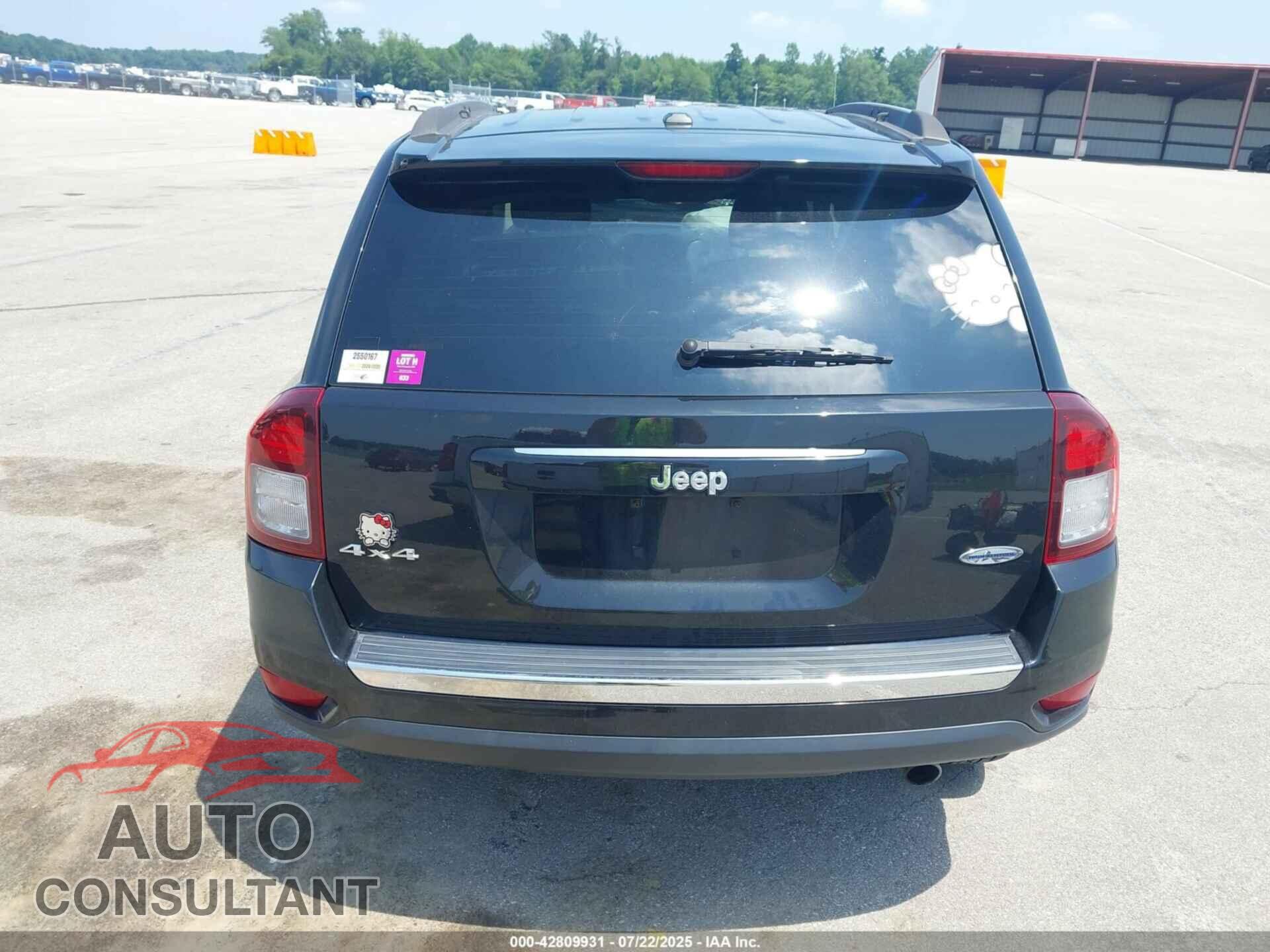 JEEP COMPASS 2017 - 1C4NJDEB5HD190094
