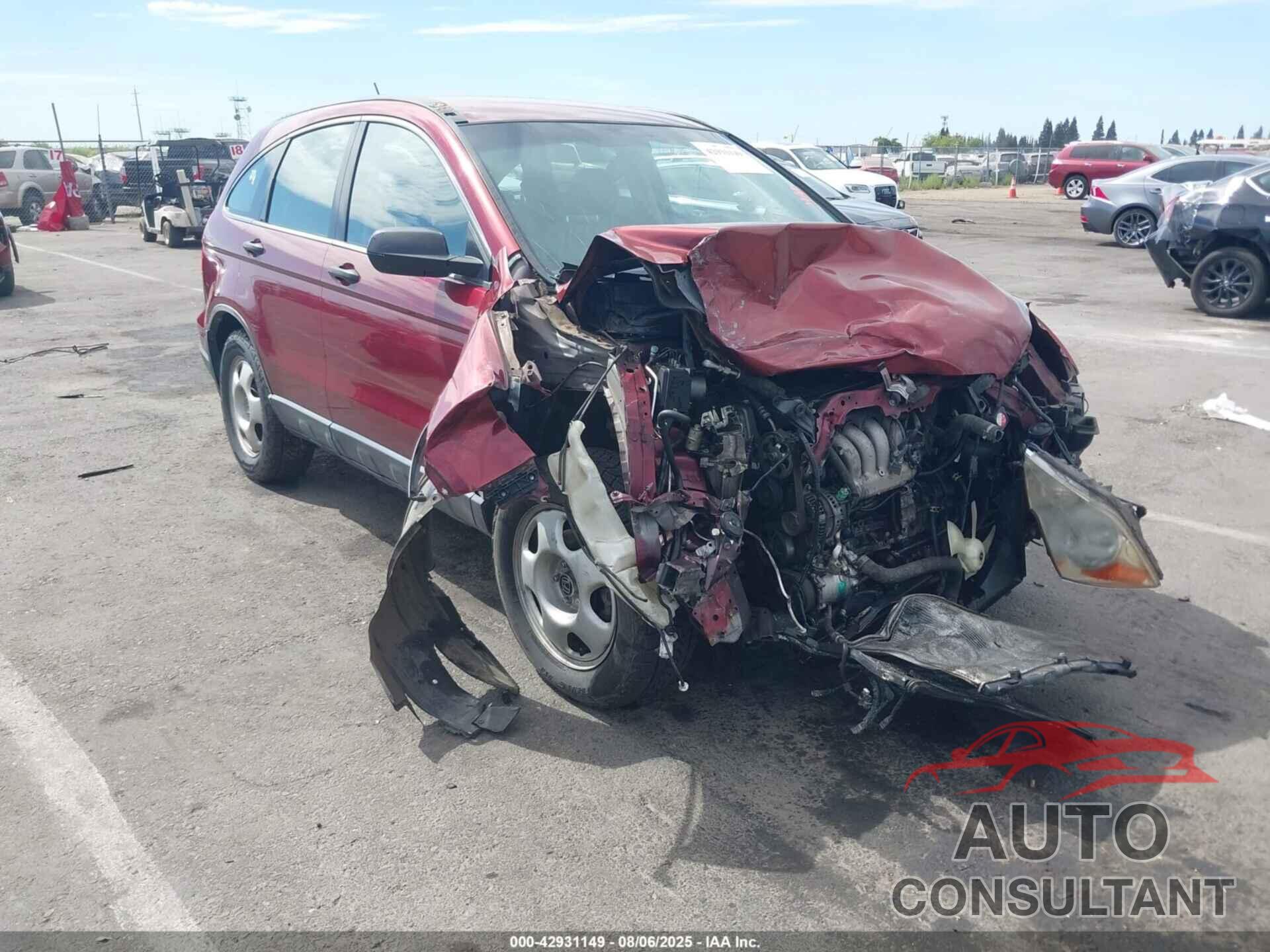 HONDA CR-V 2009 - JHLRE48319C024837