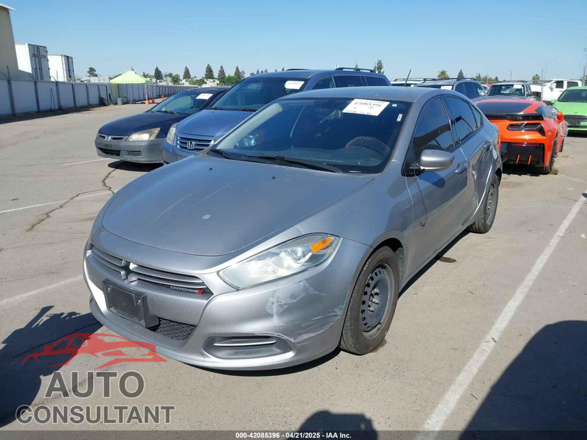 DODGE DART 2015 - 1C3CDFAA3FD301296