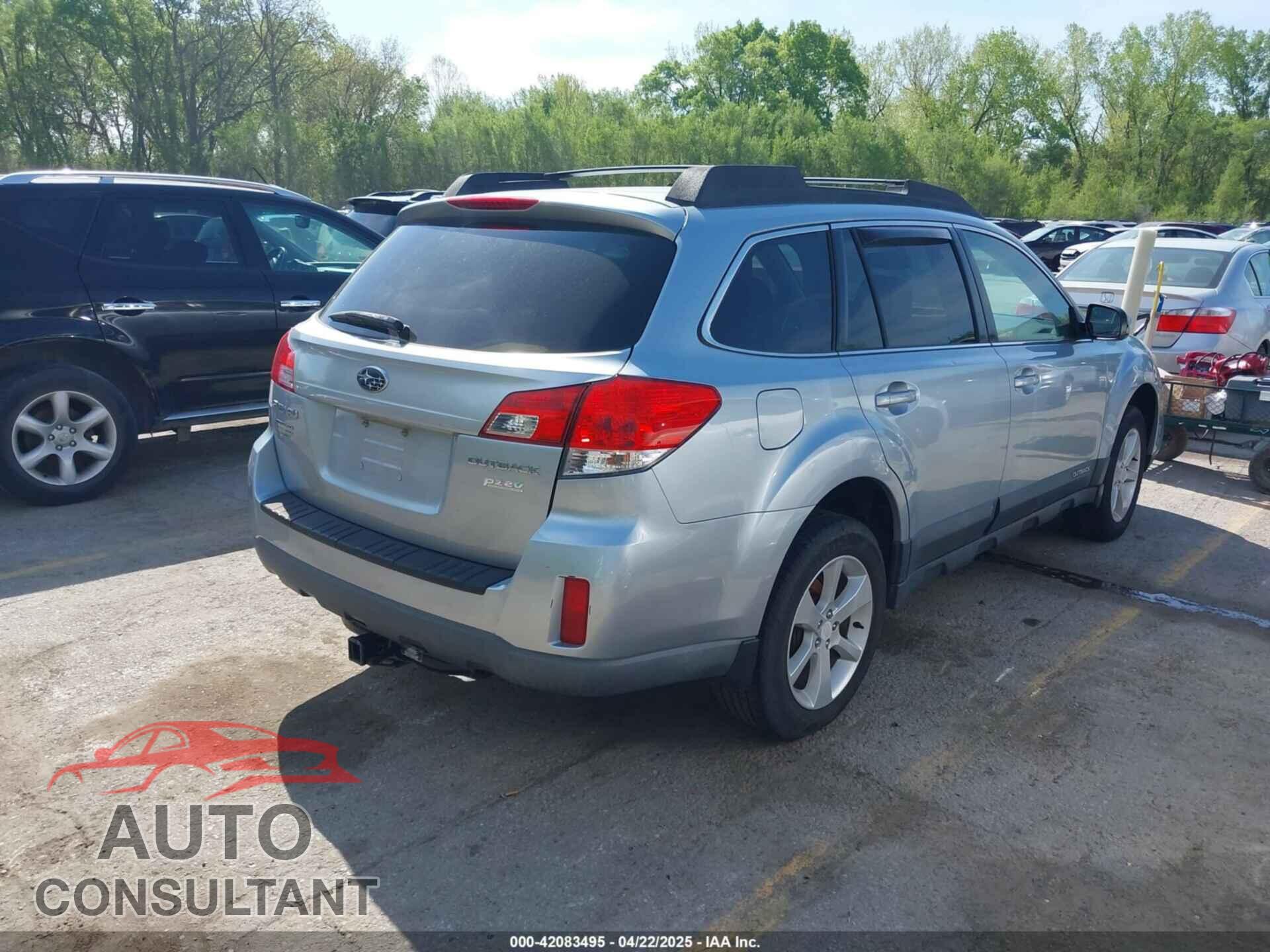 SUBARU OUTBACK 2013 - 4S4BRBCC7D1314983