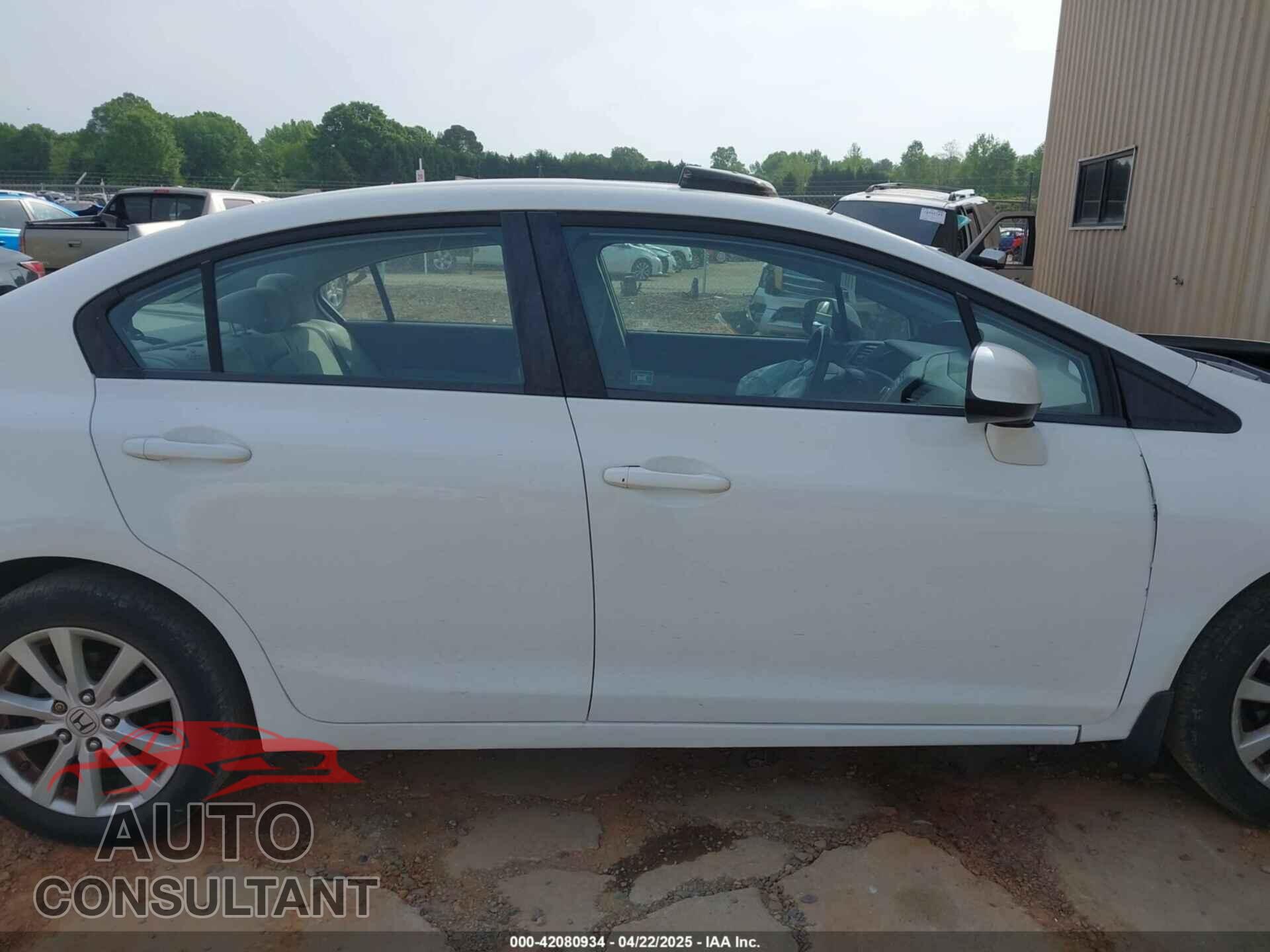 HONDA CIVIC 2012 - 2HGFB2F82CH309404