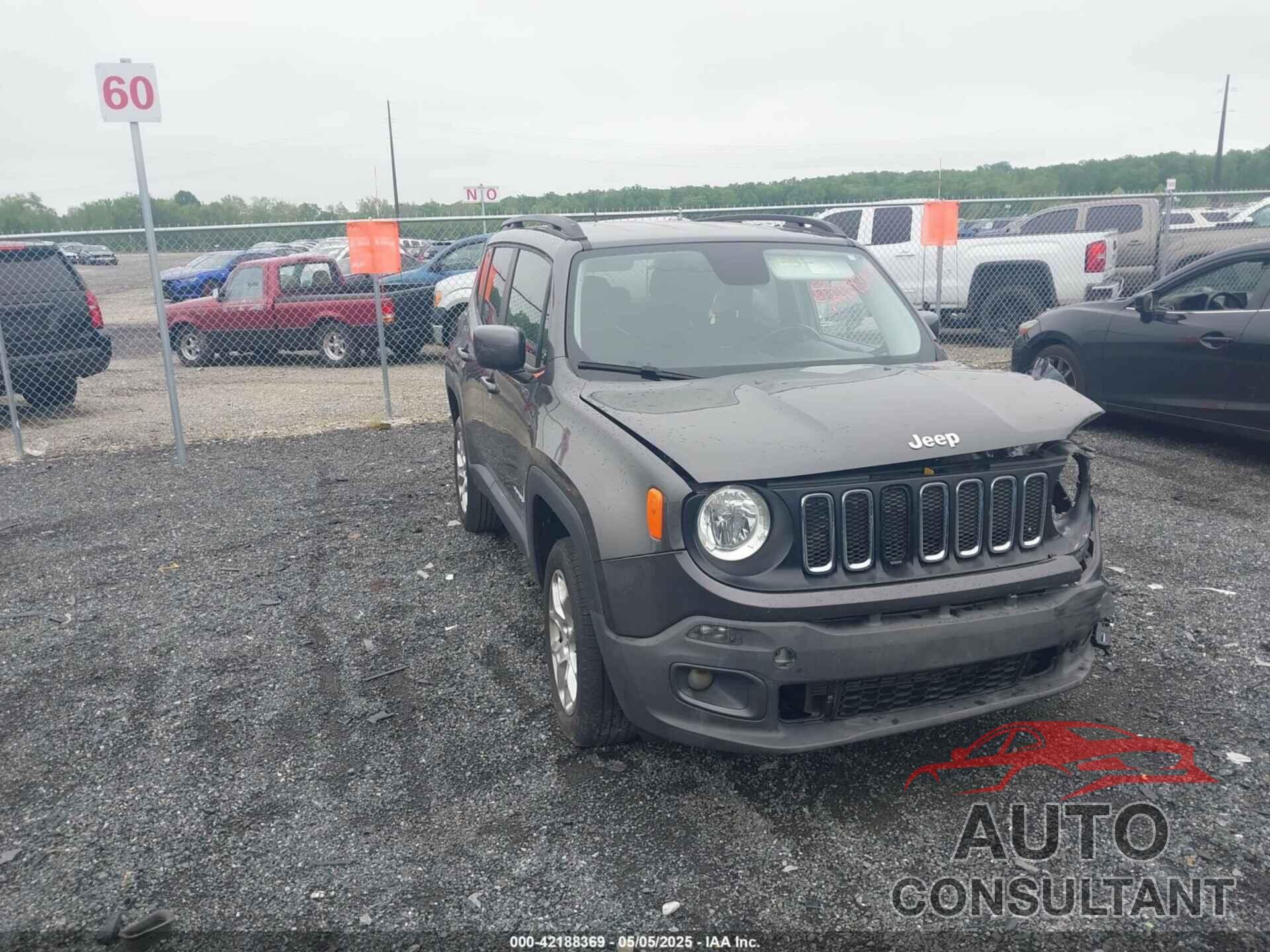 JEEP RENEGADE 2017 - ZACCJBBBXHPG52893