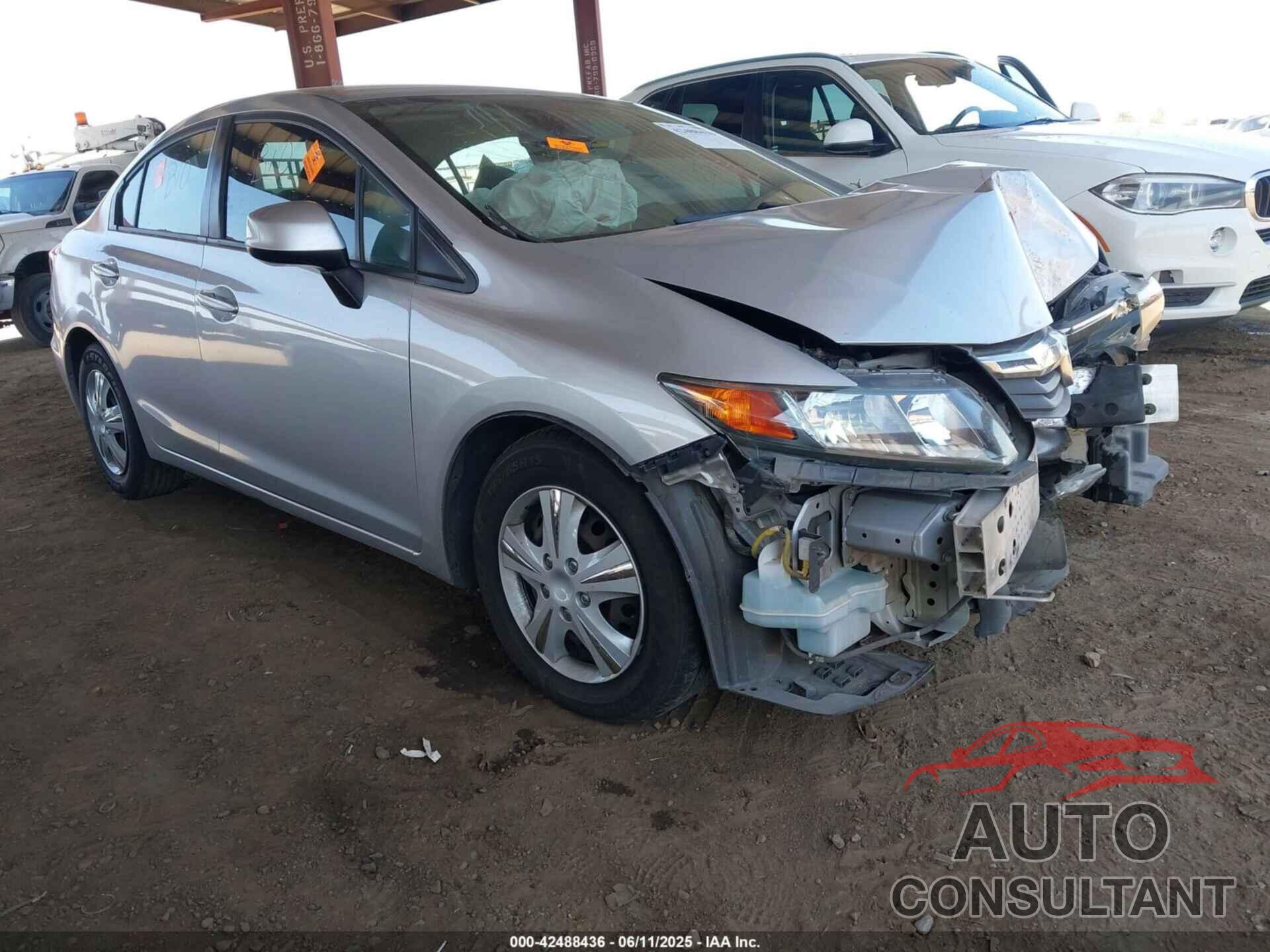 HONDA CIVIC 2012 - 2HGFB2F53CH560518