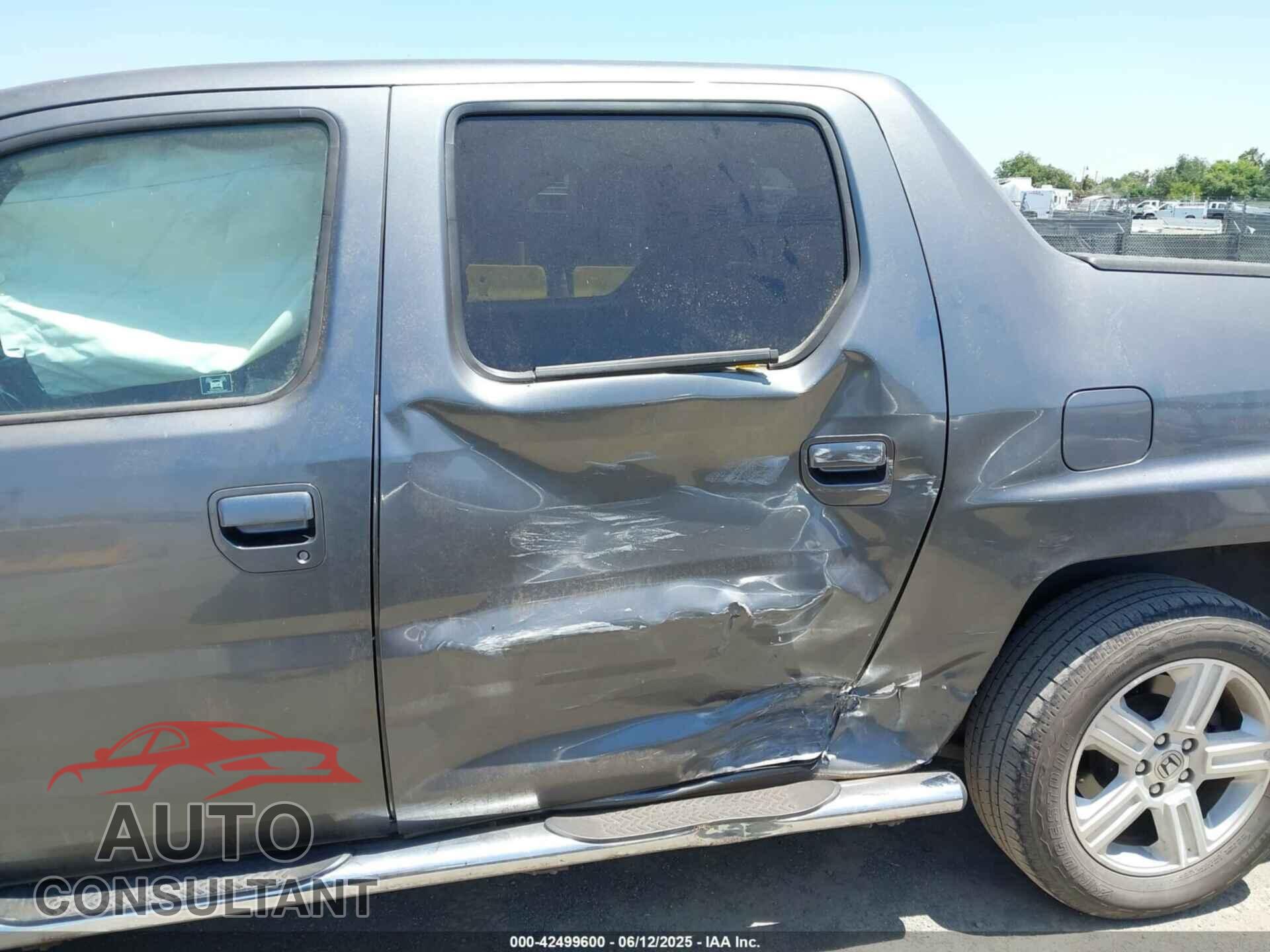 HONDA RIDGELINE 2012 - 5FPYK1F59CB457120