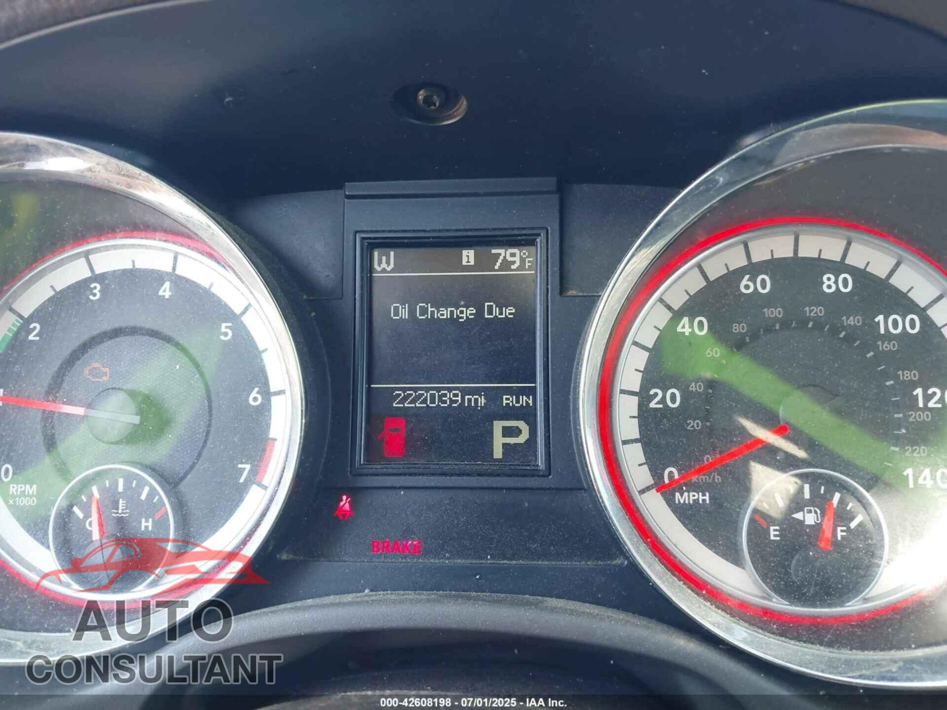DODGE DURANGO 2013 - 1C4RDJDG3DC667304