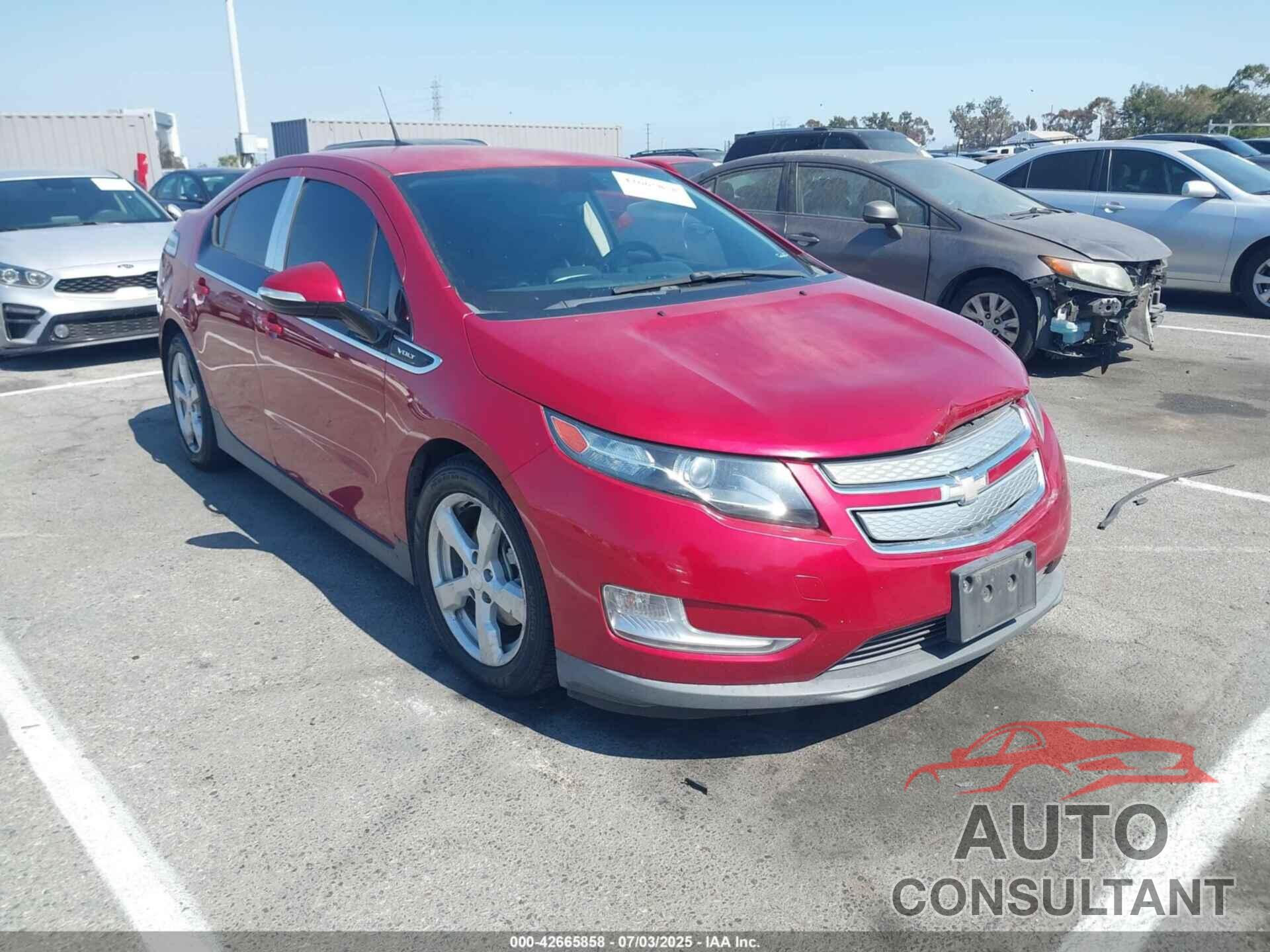 CHEVROLET VOLT 2013 - 1G1RE6E42DU143241