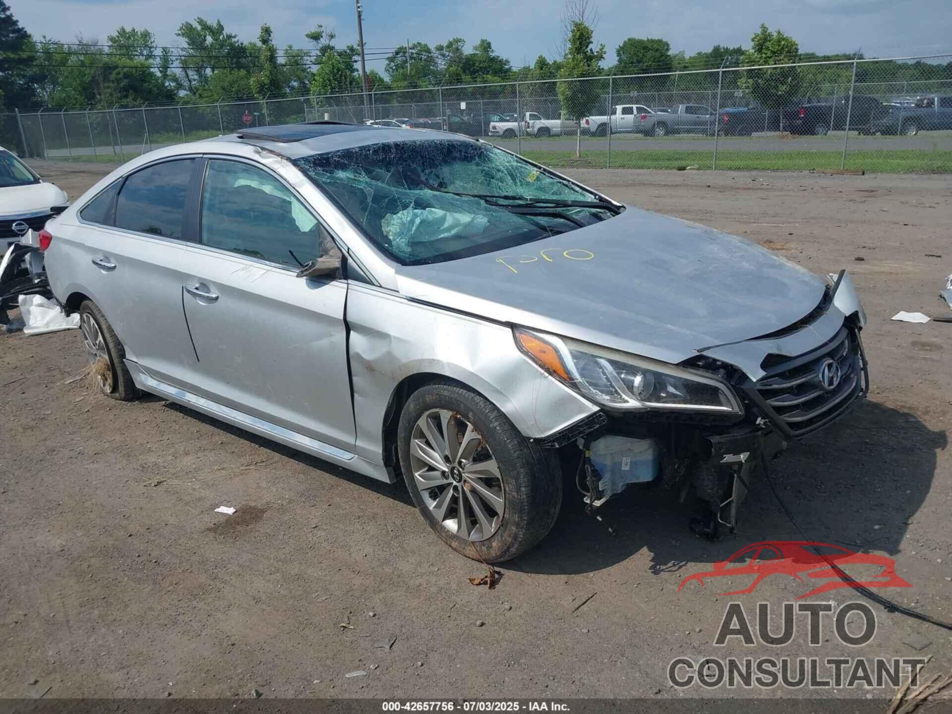 HYUNDAI SONATA 2016 - 5NPE34AF3GH399331