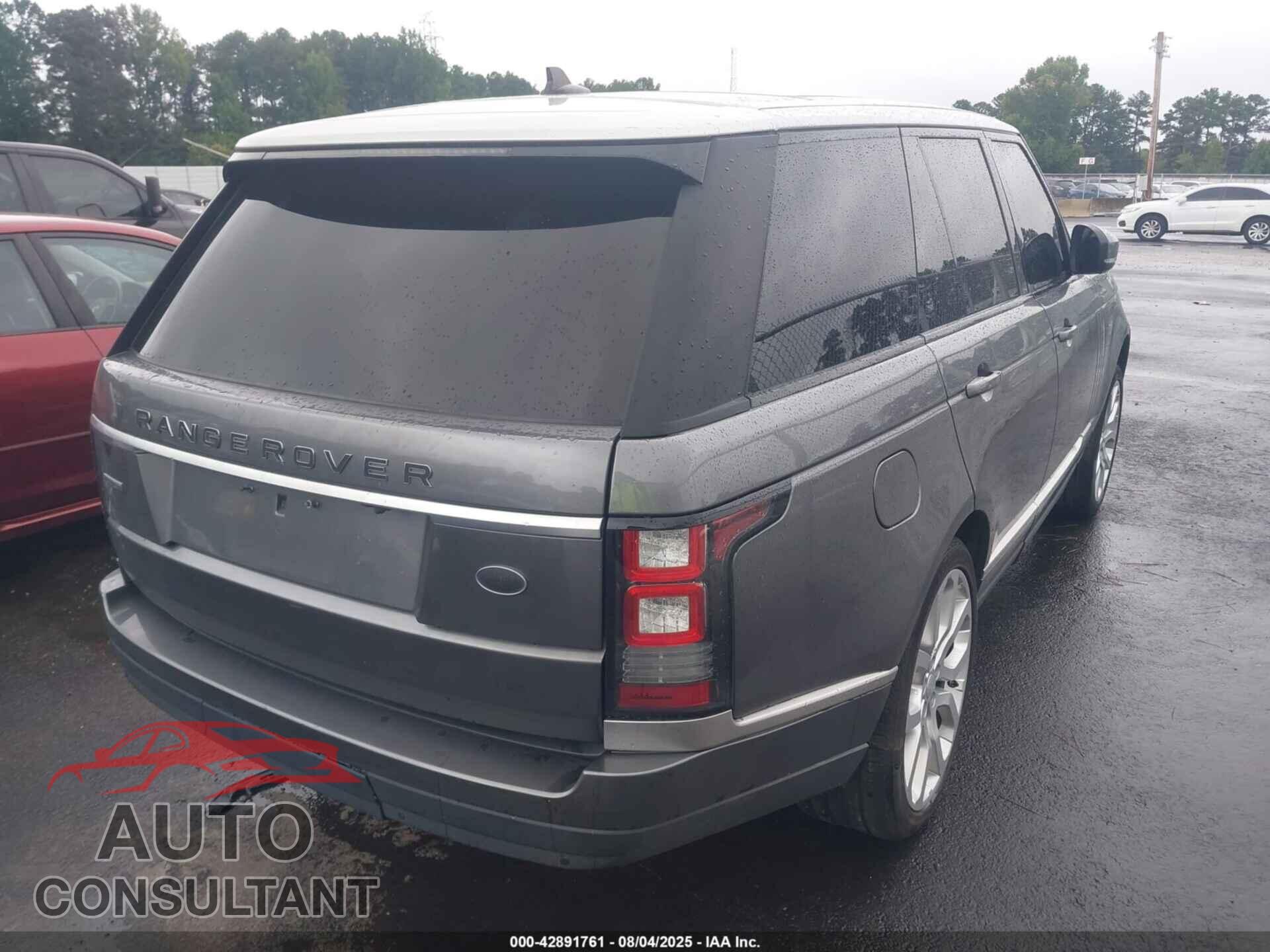 LAND ROVER RANGE ROVER 2016 - SALGS2EF3GA317589