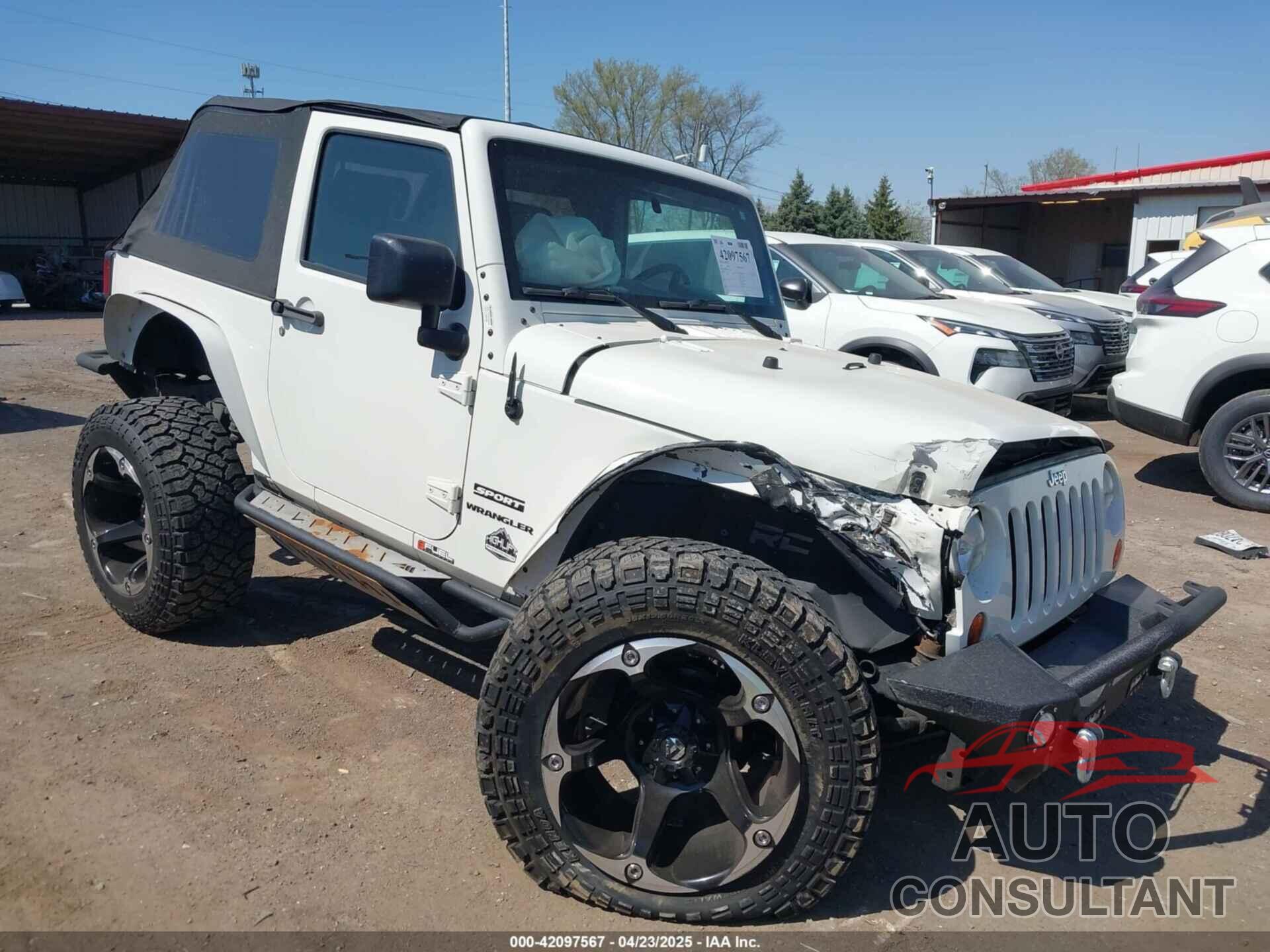JEEP WRANGLER 2010 - 1J4AA2D10AL227036