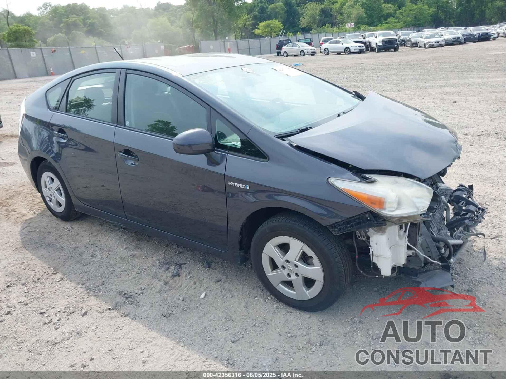TOYOTA PRIUS 2010 - JTDKN3DU1A0245092