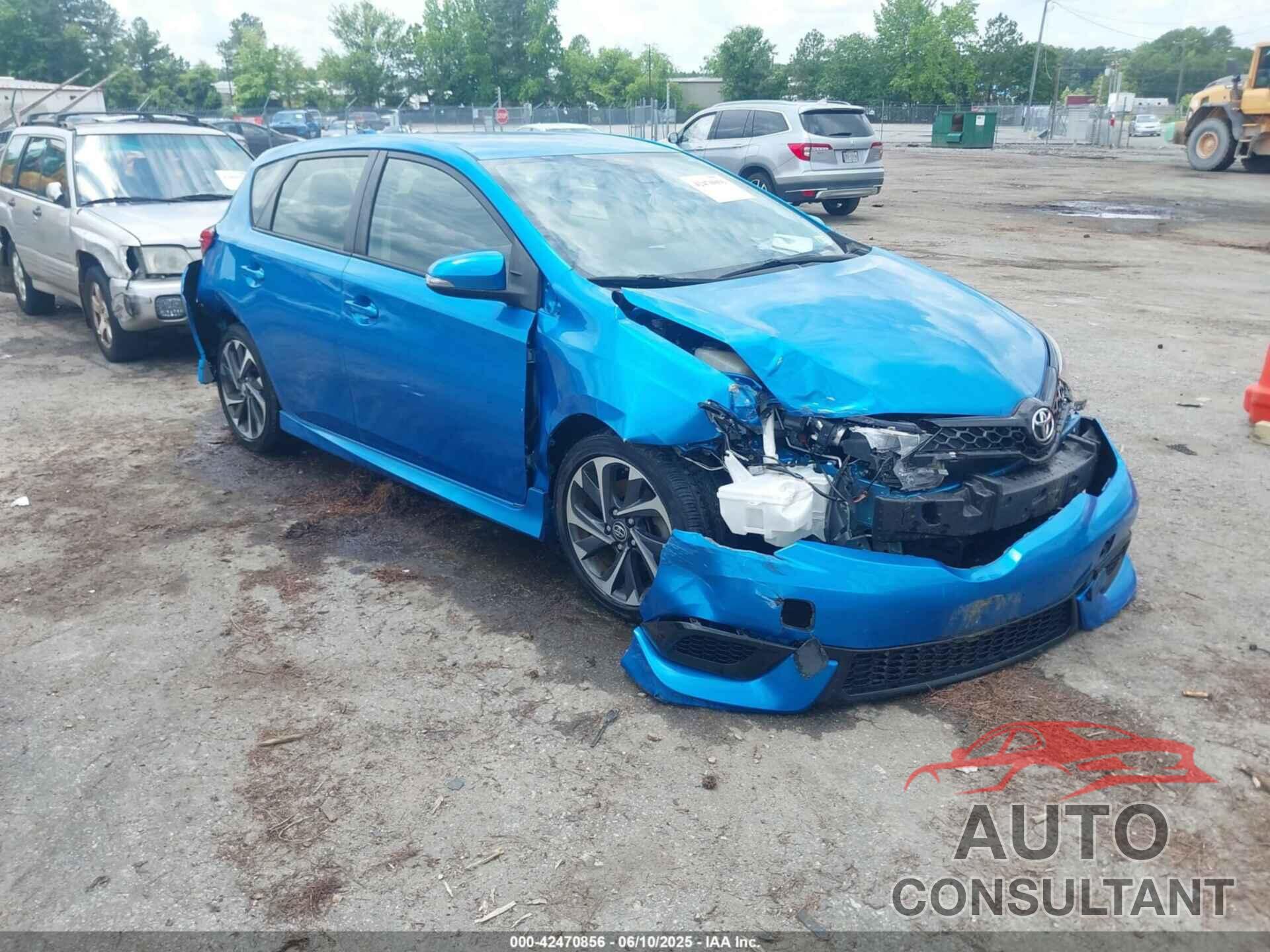 TOYOTA COROLLA IM 2018 - JTNKARJEXJJ567876