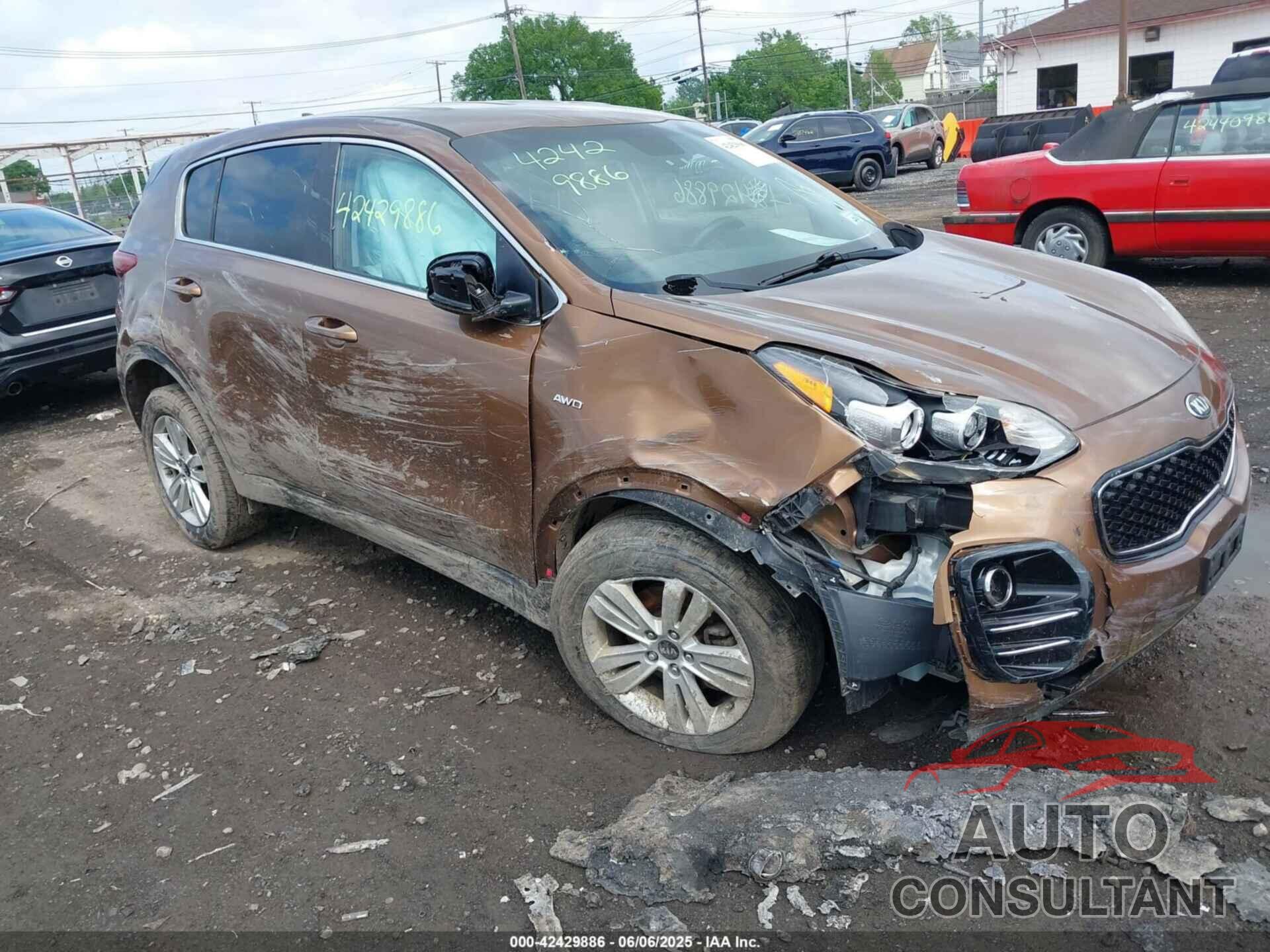 KIA SPORTAGE 2018 - KNDPMCAC0J7413607