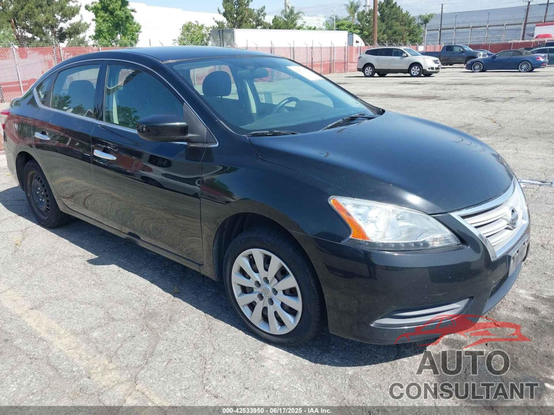 NISSAN SENTRA 2015 - 3N1AB7AP3FY296166