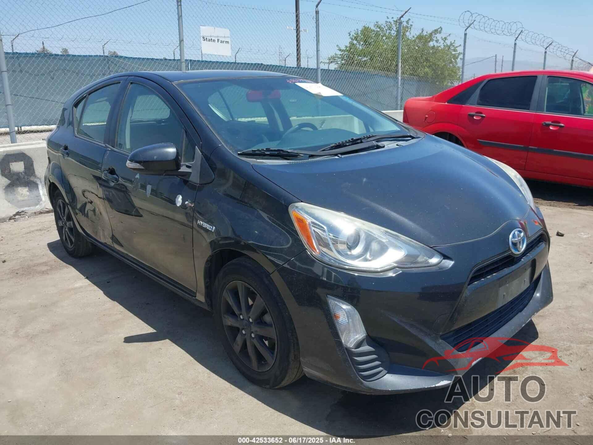 TOYOTA PRIUS C 2016 - JTDKDTB33G1115847