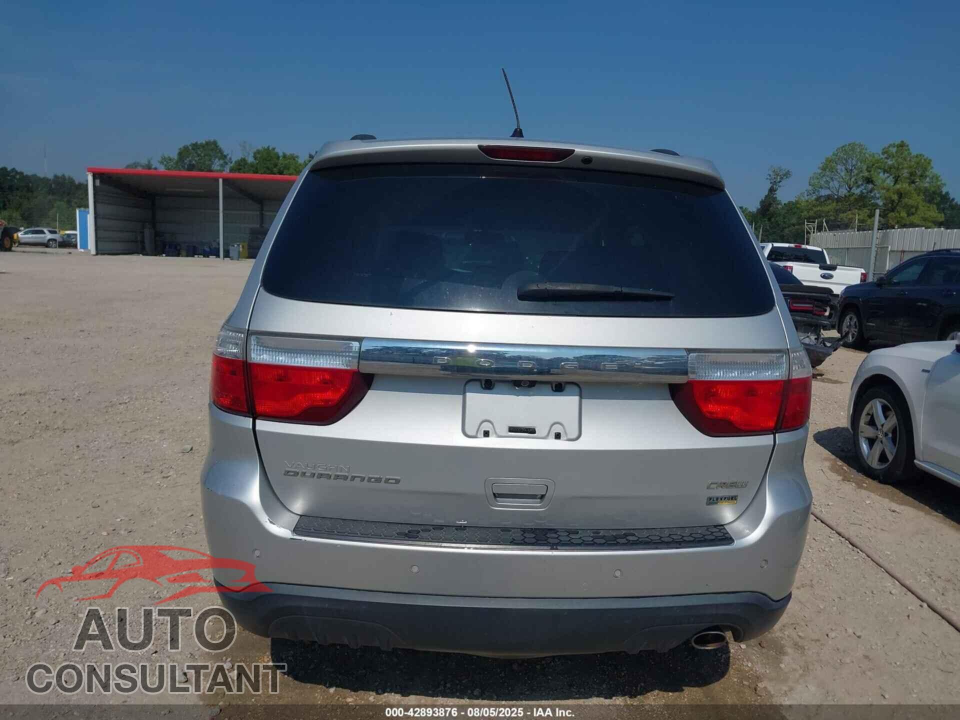 DODGE DURANGO 2011 - 1D4RD4GG1BC692022