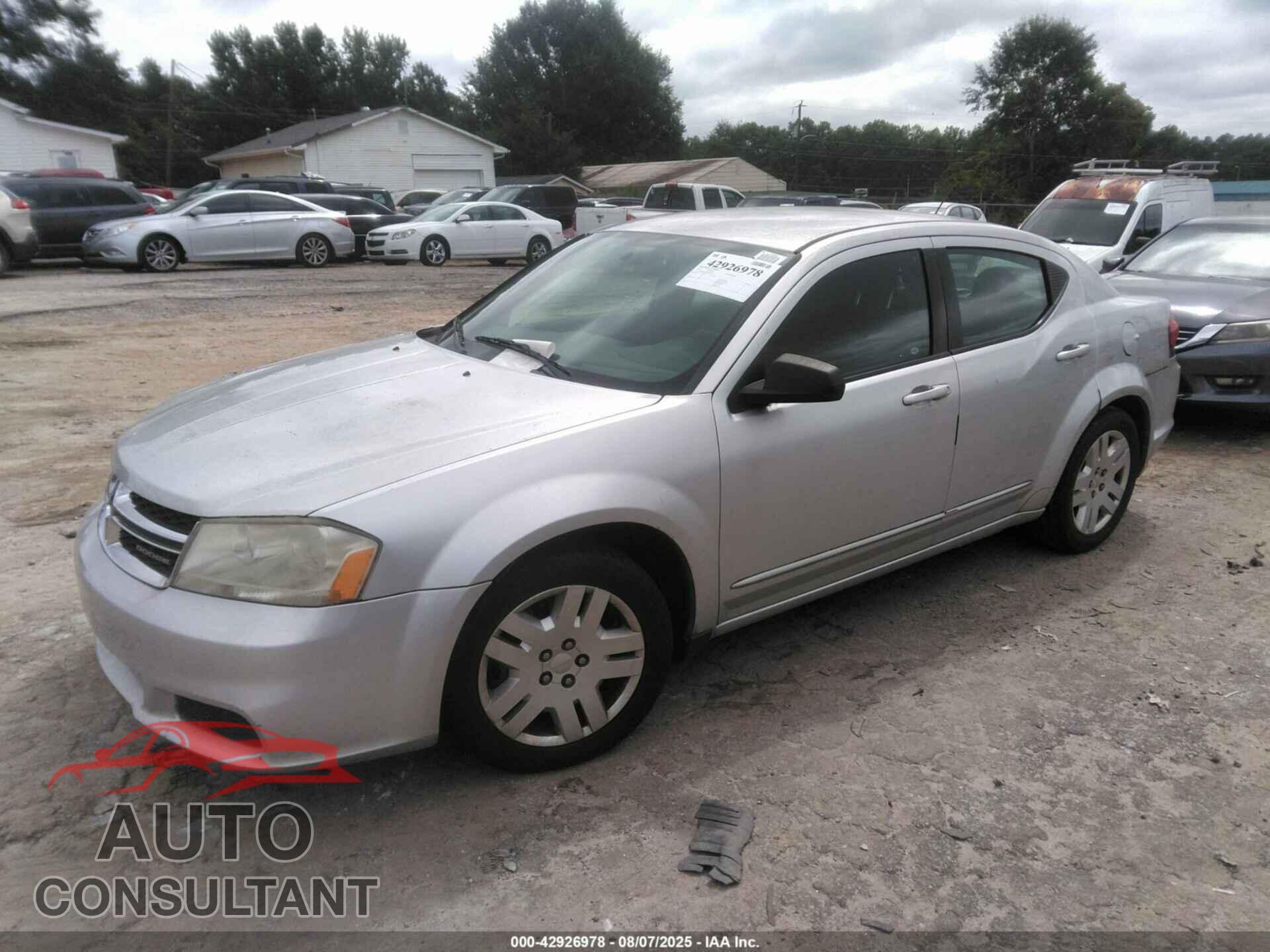 DODGE AVENGER 2011 - 1B3BD4FB4BN608091