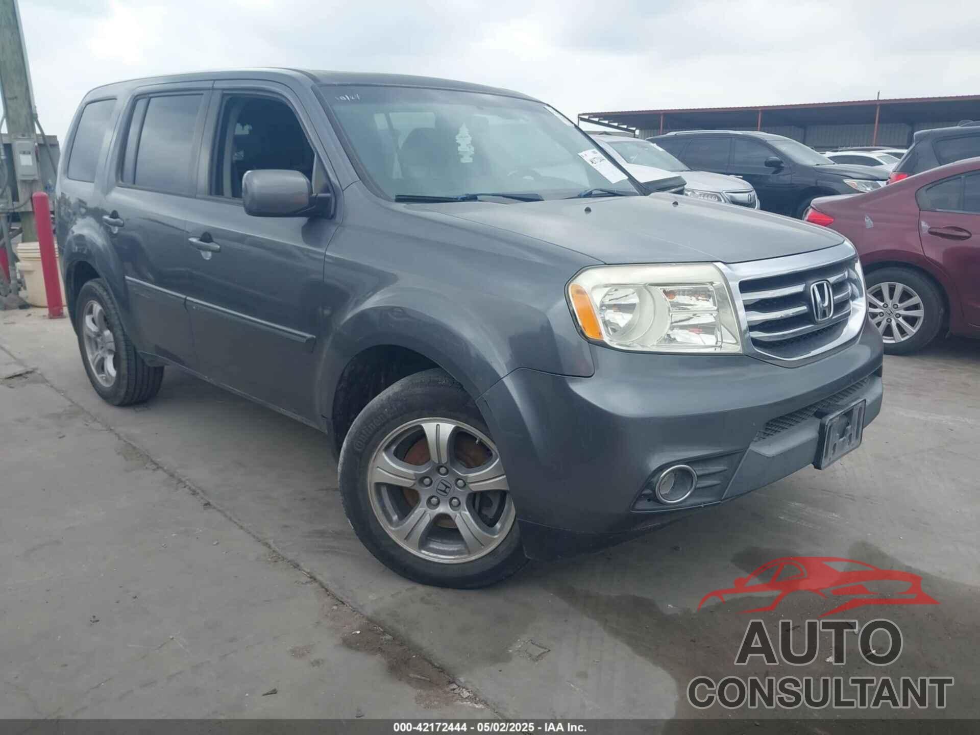 HONDA PILOT 2012 - 5FNYF3H53CB033227
