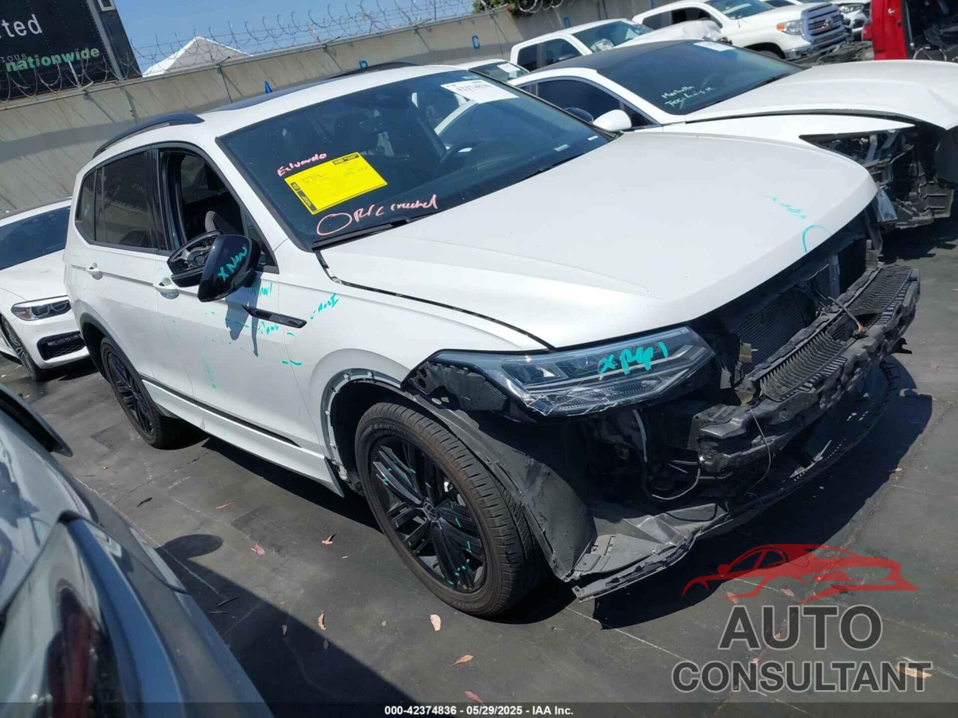 VOLKSWAGEN TIGUAN 2022 - 3VVCB7AX1NM078210