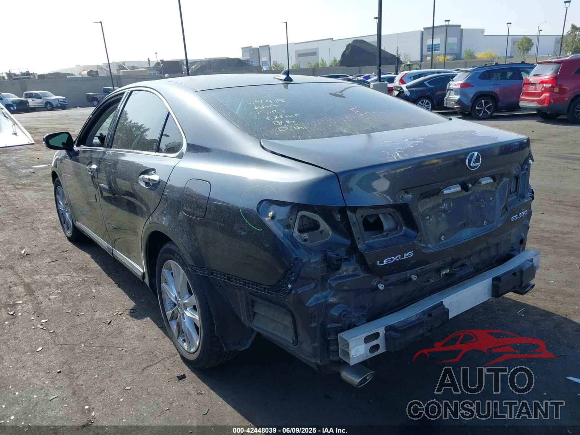 LEXUS ES 350 2011 - JTHBK1EG6B2430989
