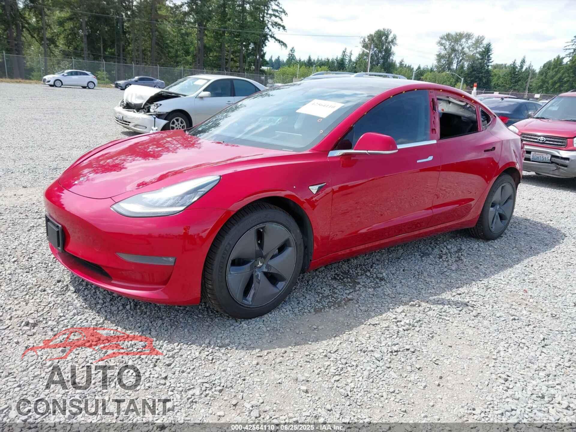TESLA MODEL 3 2019 - 5YJ3E1EB7KF387178