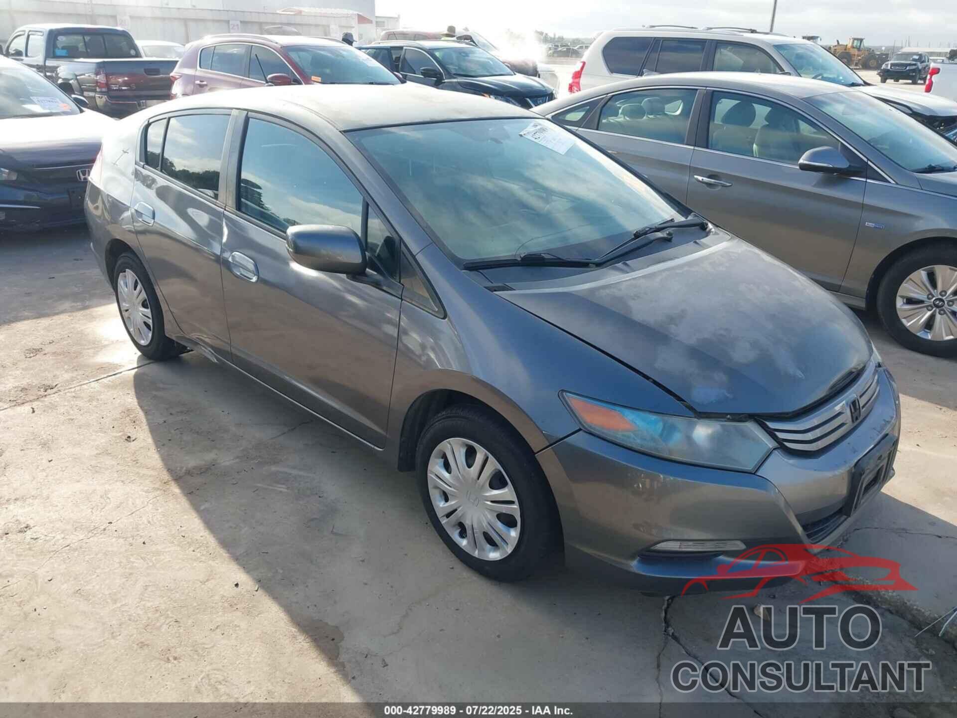 HONDA INSIGHT 2010 - JHMZE2H53AS041683