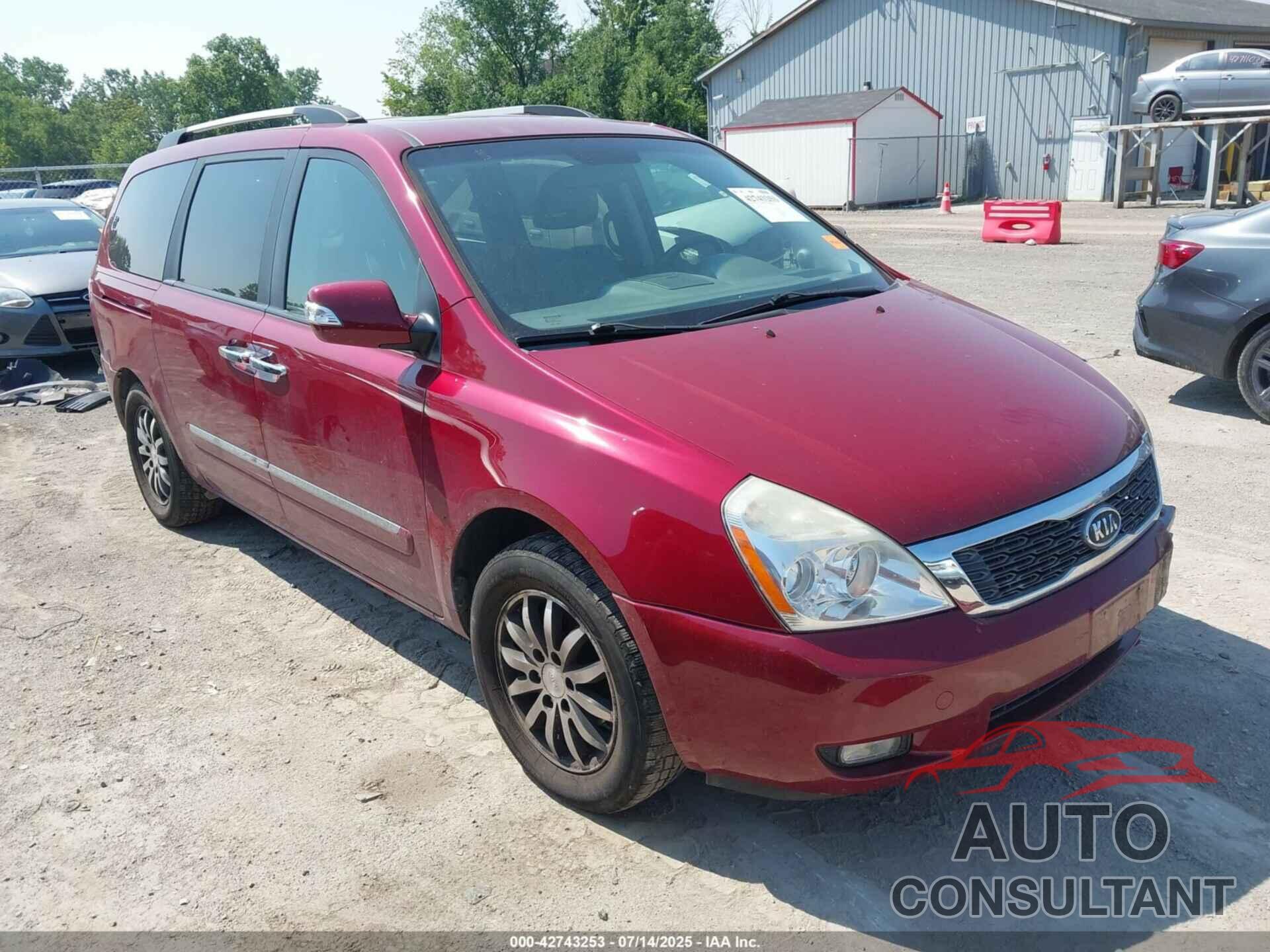 KIA SEDONA 2012 - KNDMH4C74C6435700