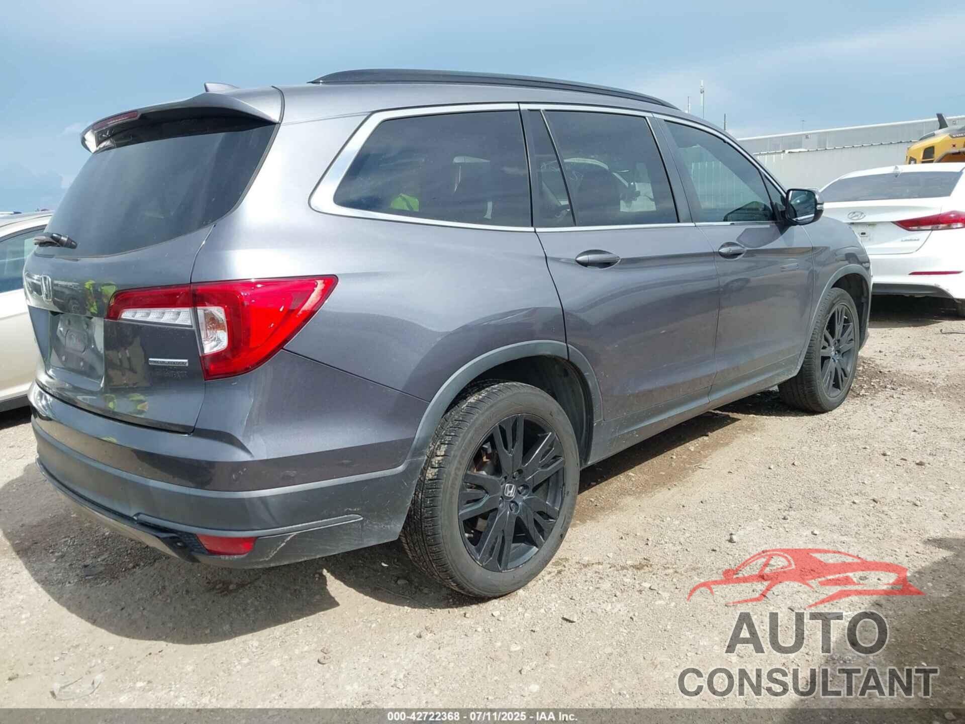 HONDA PILOT 2022 - 5FNYF5H24NB001326
