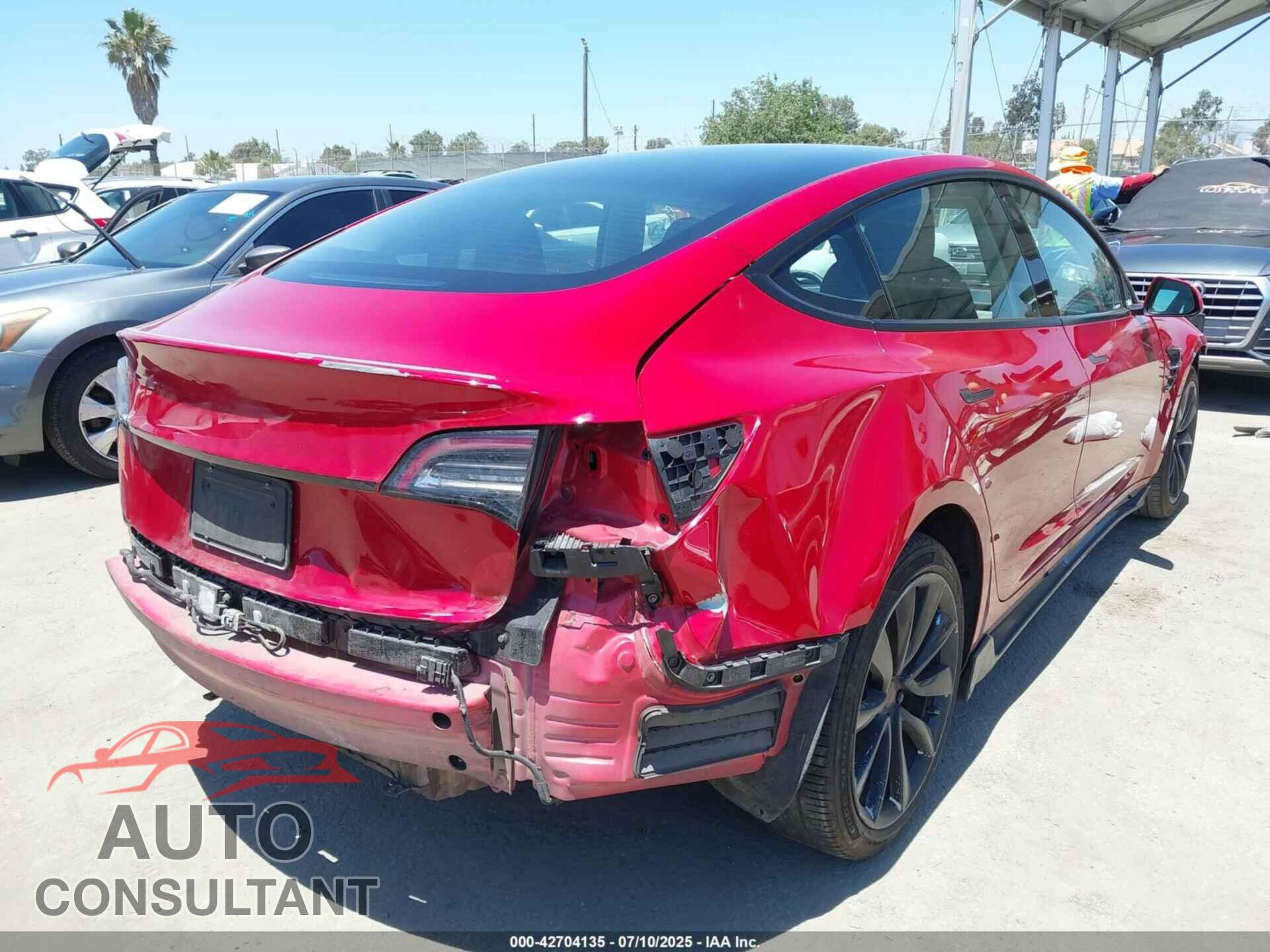 TESLA MODEL 3 2023 - 5YJ3E1EA4PF454981