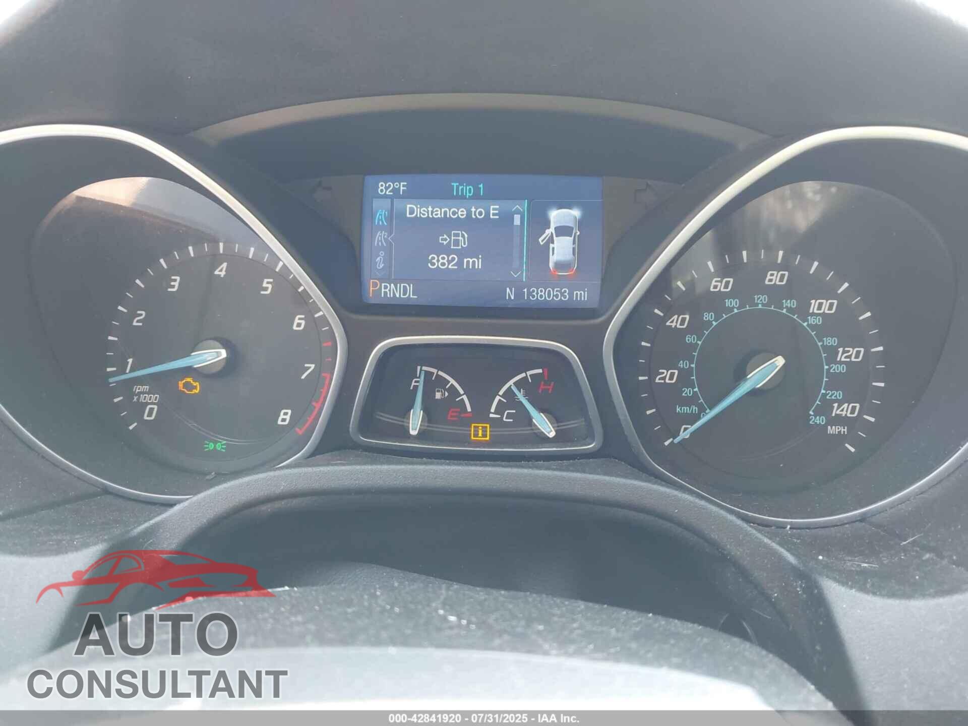 FORD FOCUS 2014 - 1FADP3F29EL305791