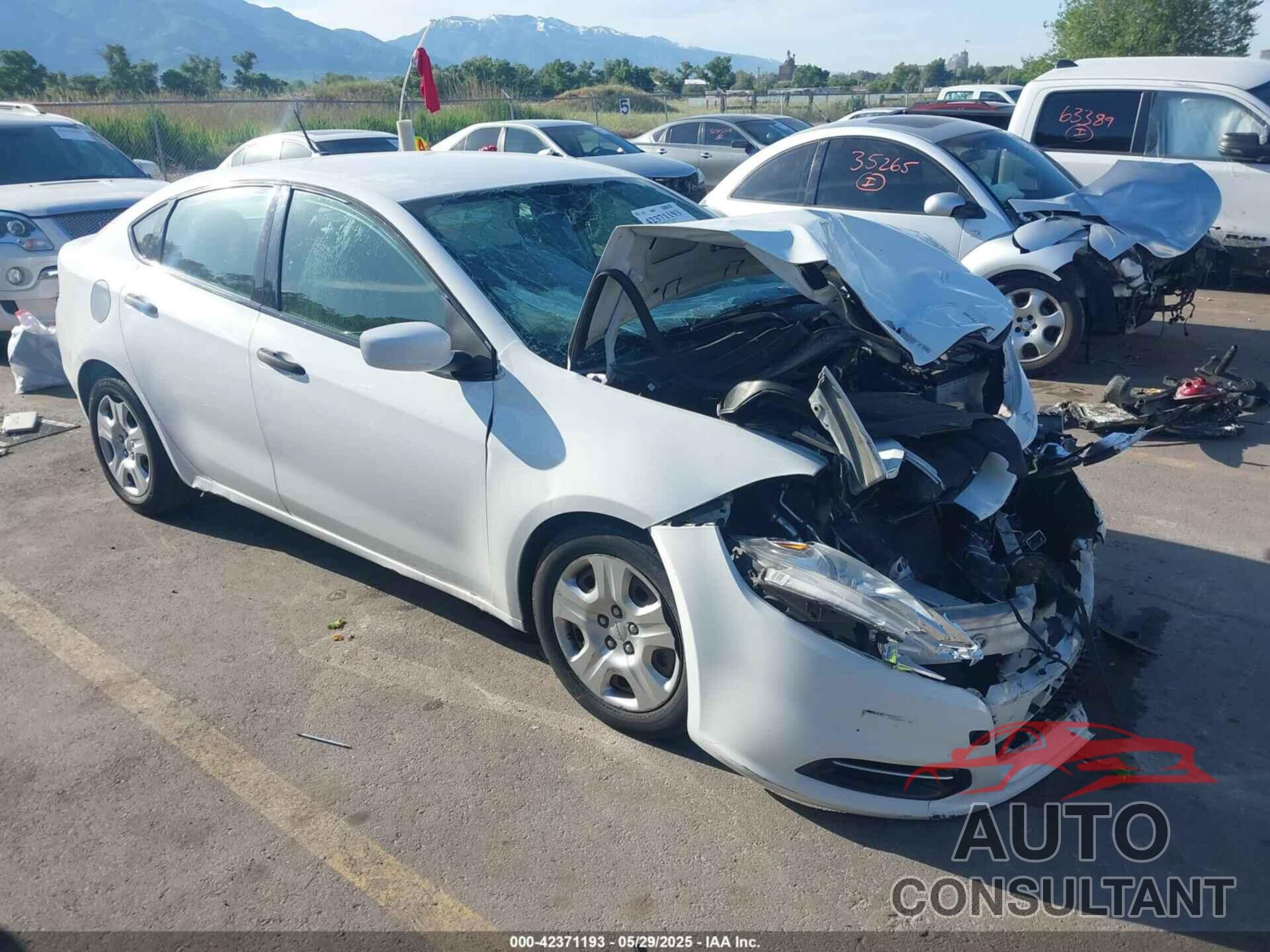 DODGE DART 2013 - 1C3CDFAA0DD292604