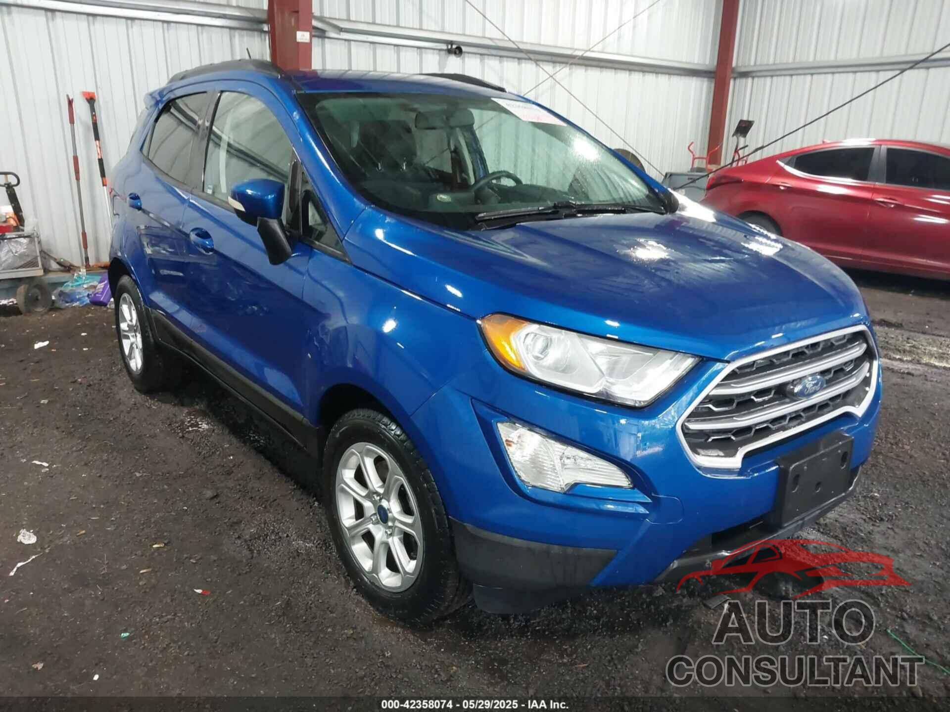 FORD ECOSPORT 2018 - MAJ3P1TE7JC166706