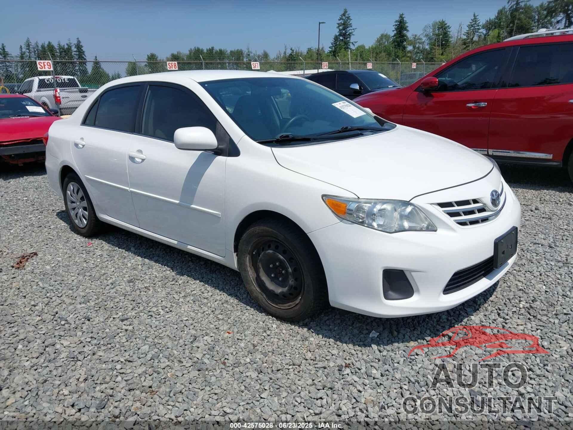 TOYOTA COROLLA 2013 - 2T1BU4EE1DC040169