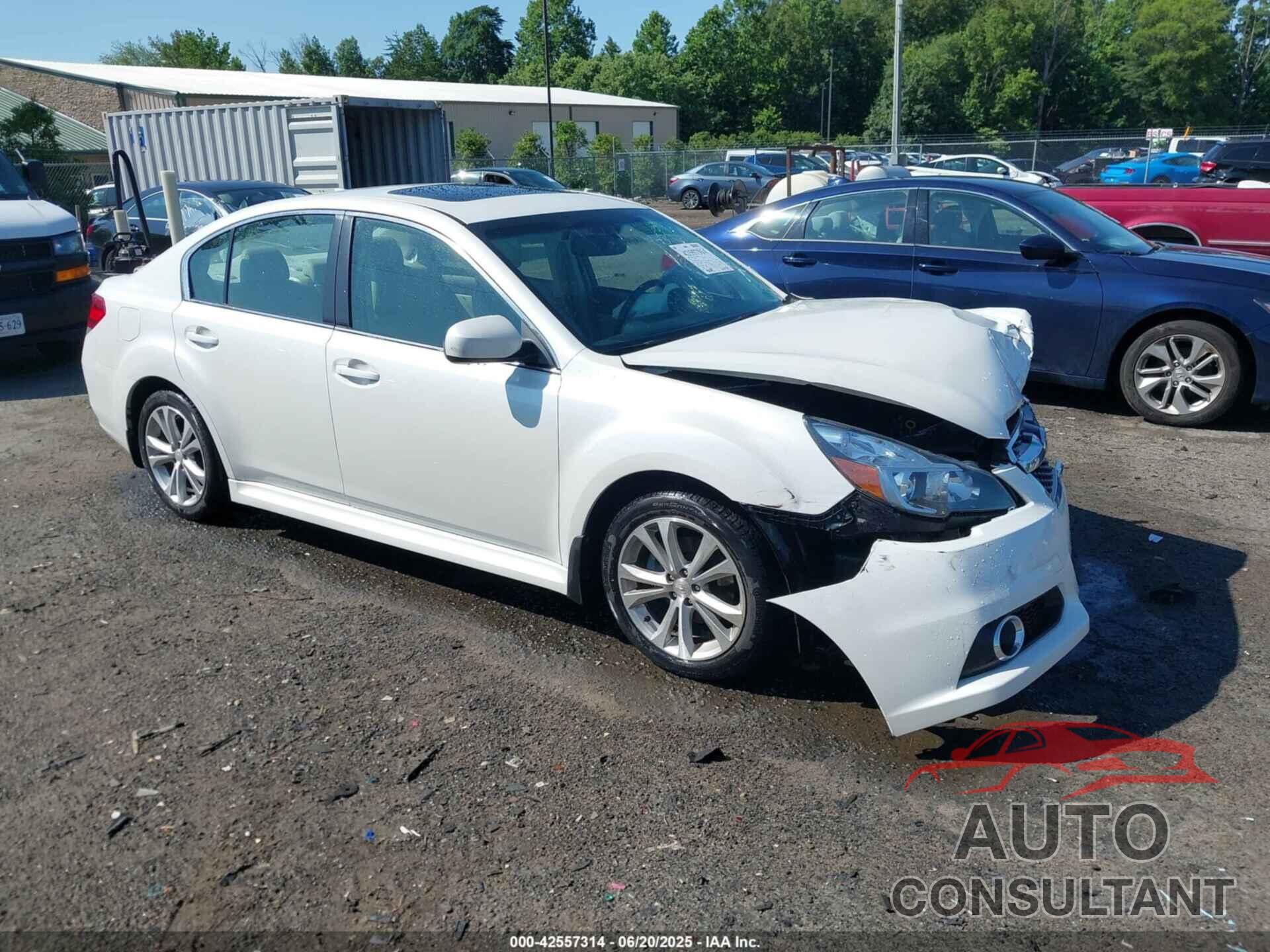 SUBARU LEGACY 2013 - 4S3BMBP65D3004004
