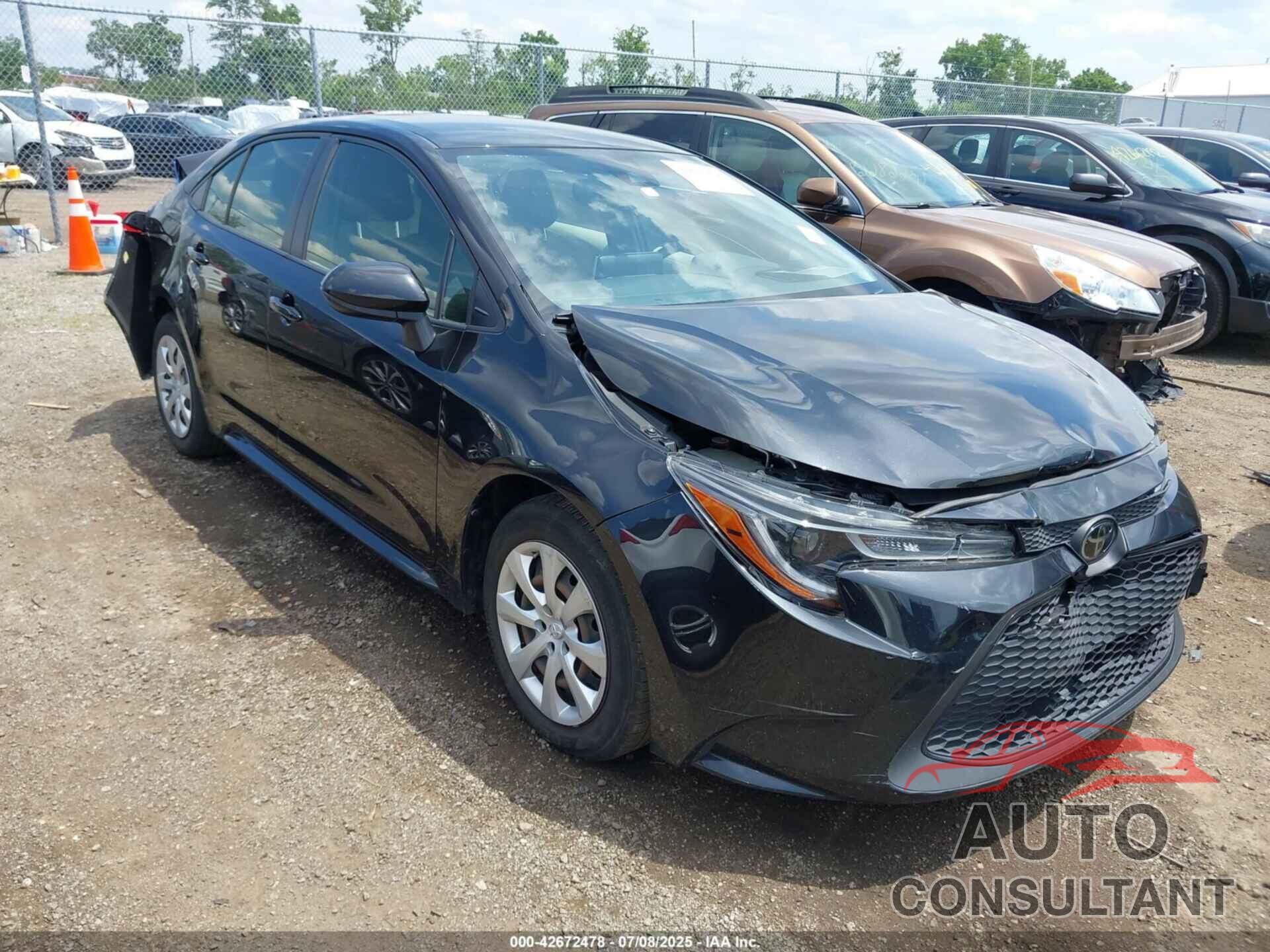 TOYOTA COROLLA 2020 - JTDEPRAE1LJ079385
