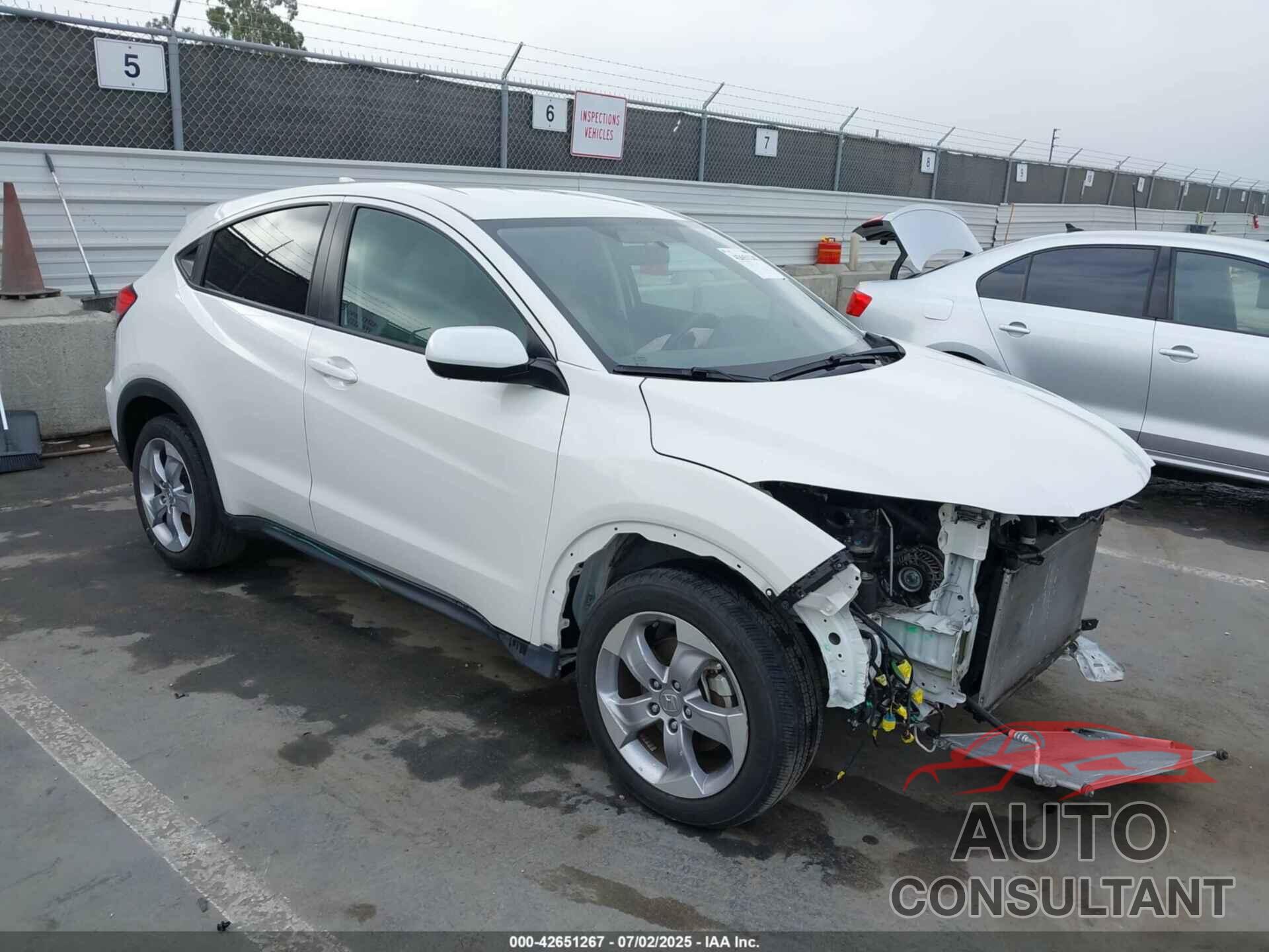 HONDA HR-V 2021 - 3CZRU5H36MM706037