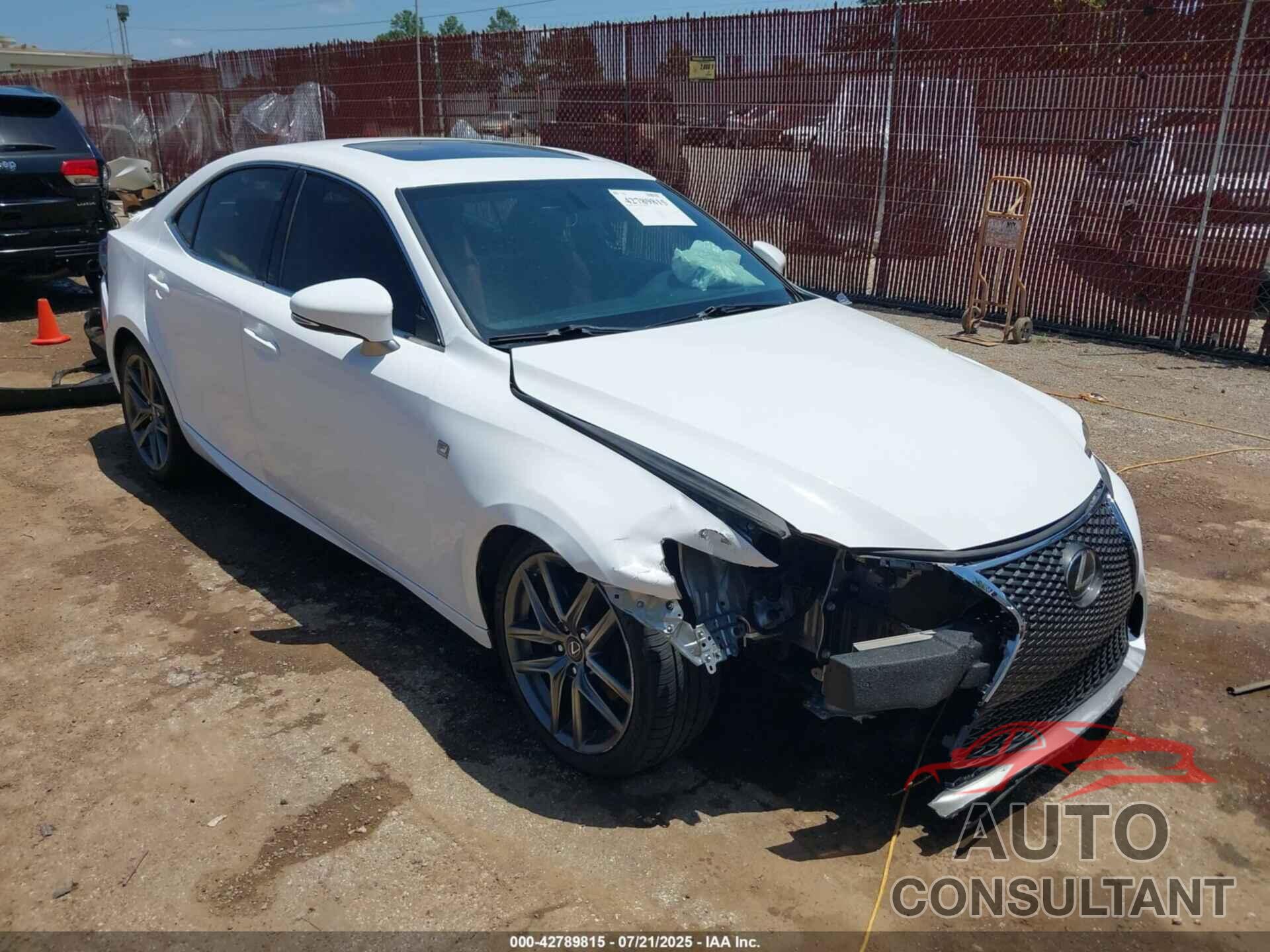LEXUS IS 250 2015 - JTHBF1D26F5063378