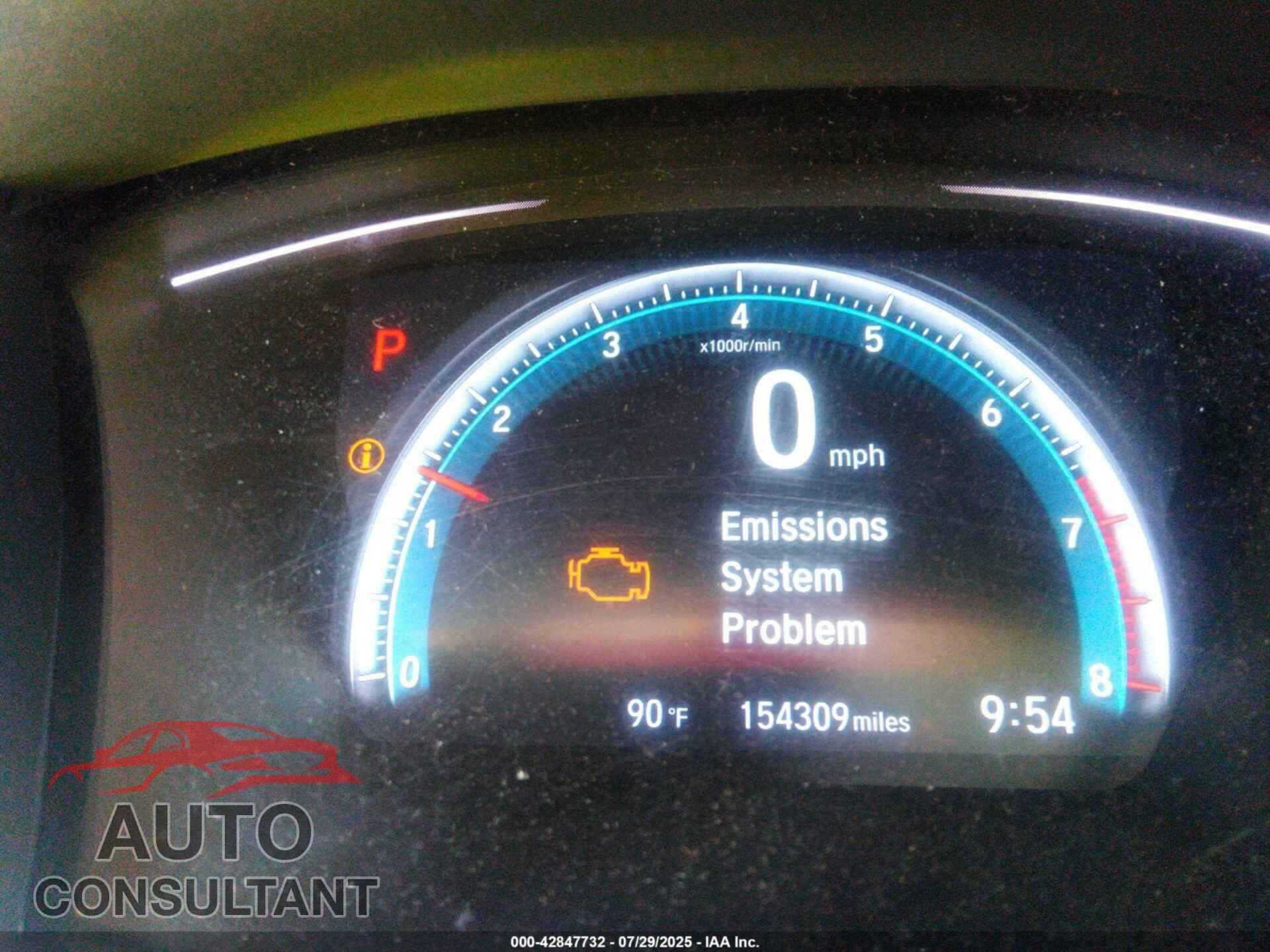 HONDA CIVIC 2016 - 19XFC2F79GE200054