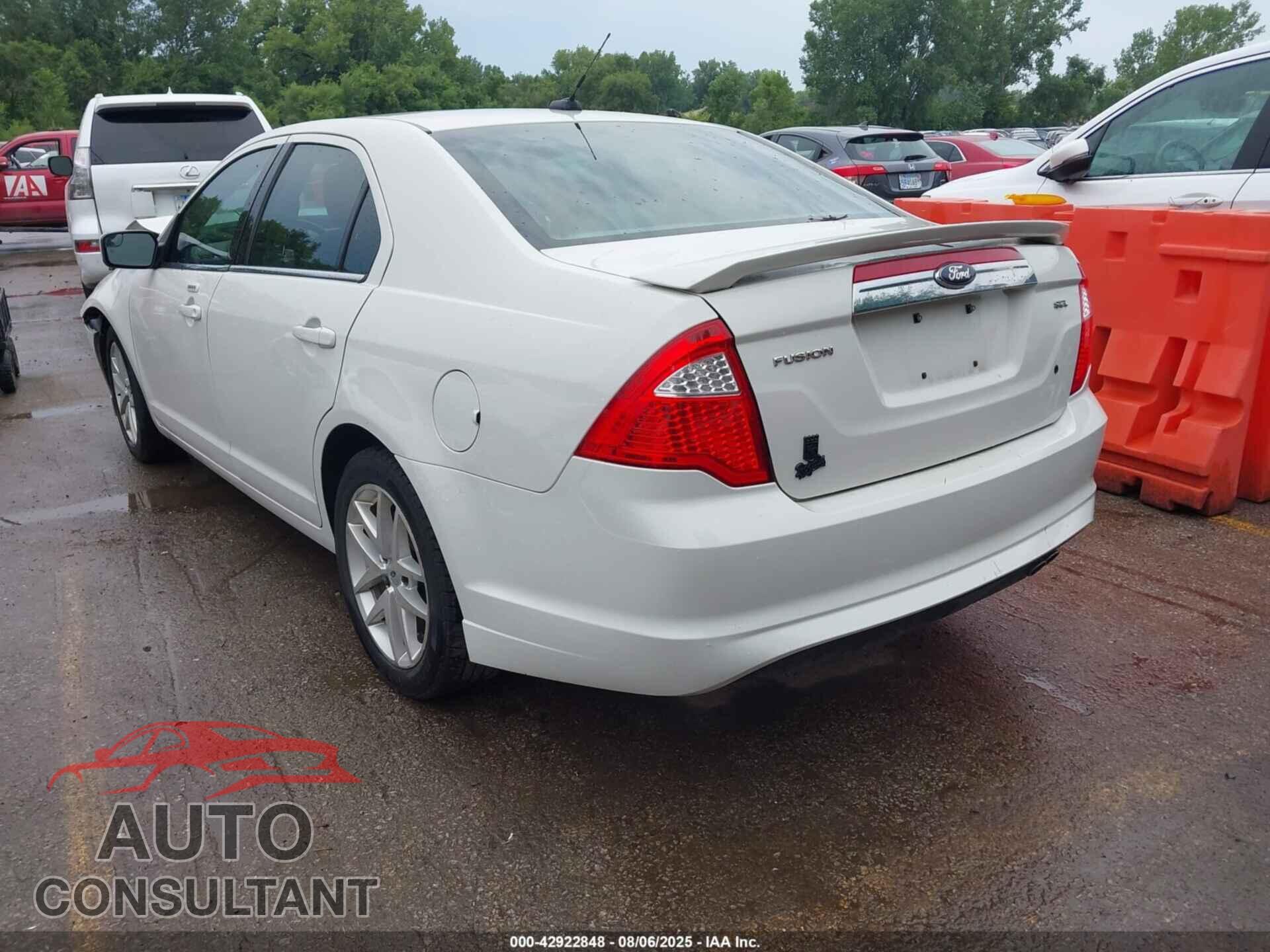 FORD FUSION 2012 - 3FAHP0JA6CR345419