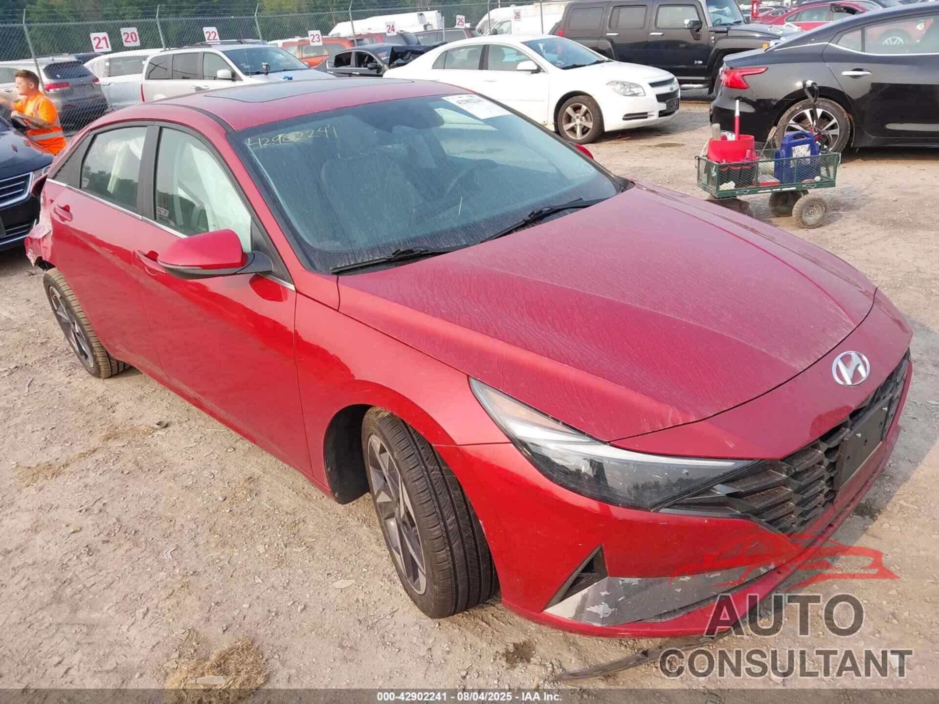 HYUNDAI ELANTRA 2021 - KMHLP4AG5MU199665
